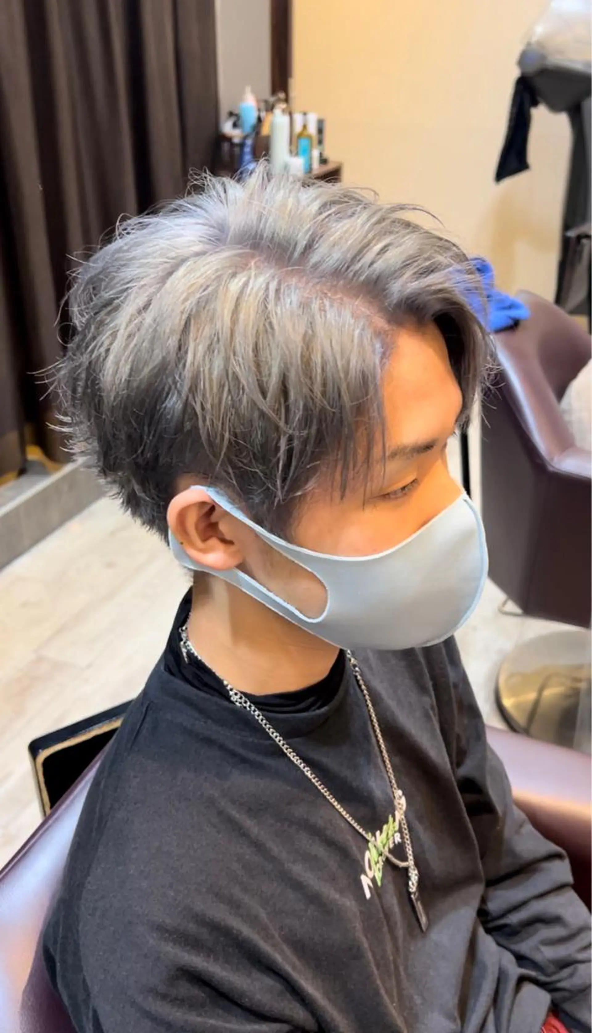 カラー 樽川翔/フェザーパー マ/シャドウパーマのヘアスタイル