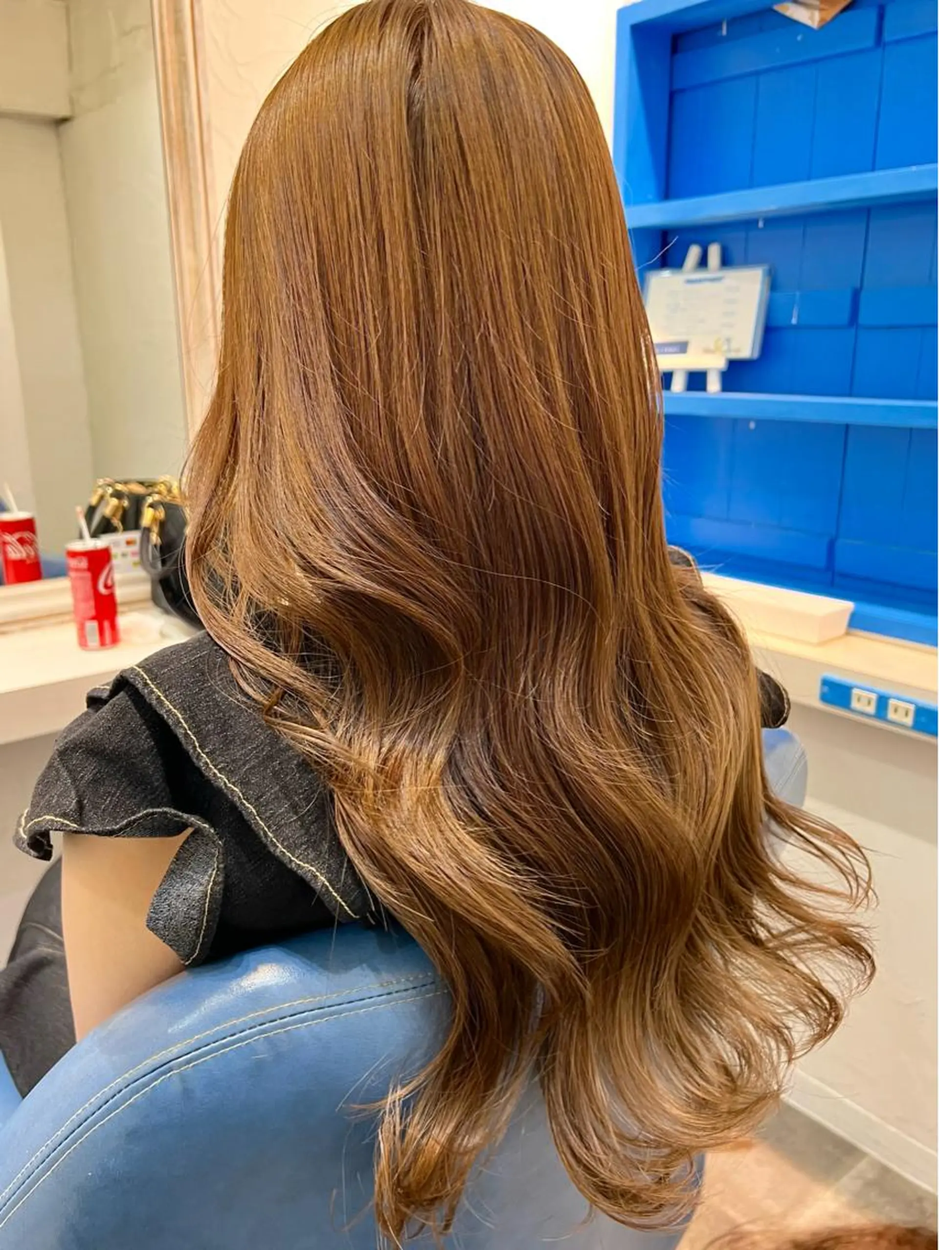 ロング カラー カット ヘアカラー uros.所属・メンズパーマ/ エクステ🌞セナのヘアスタイル