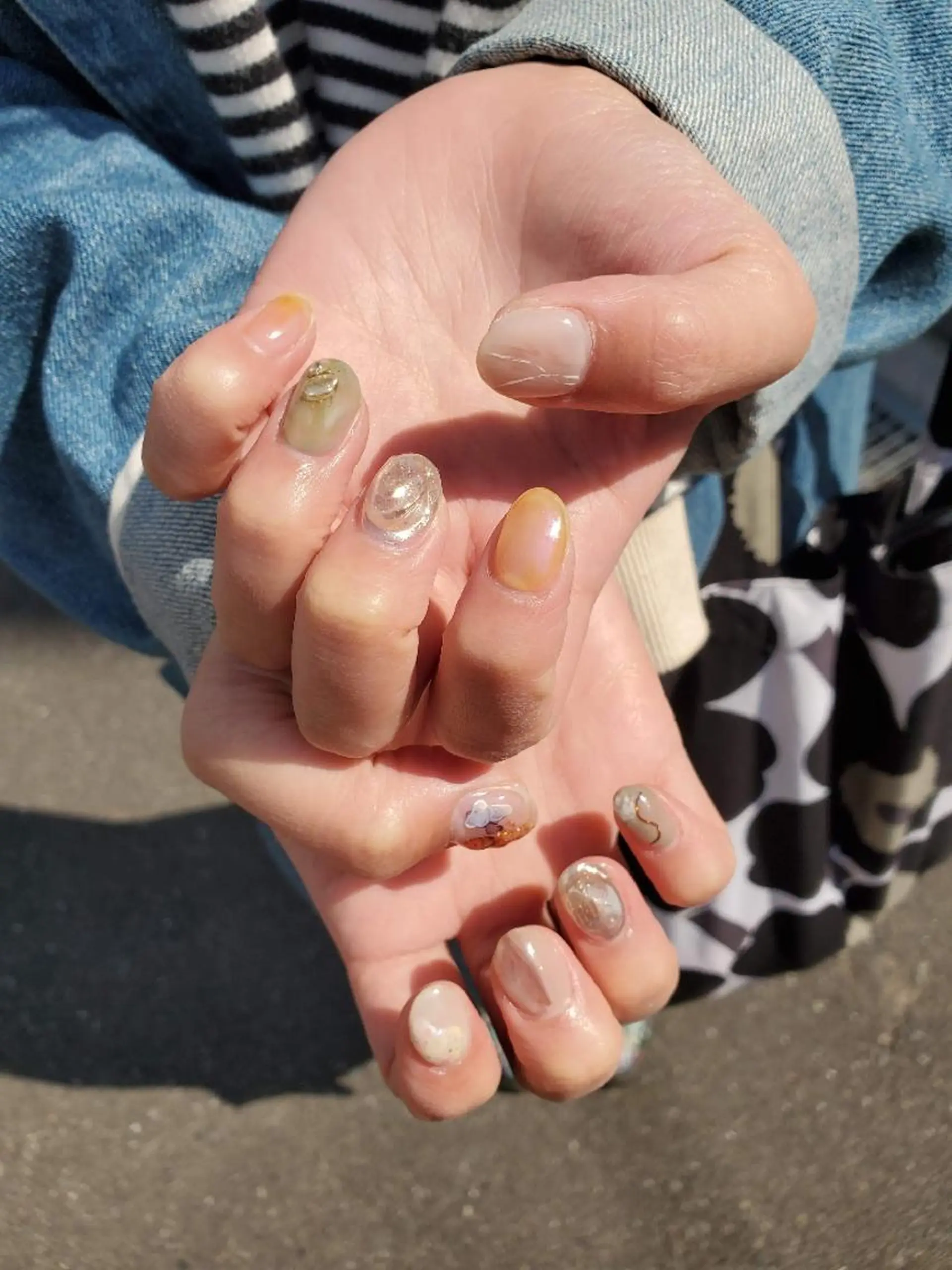 ネイル ハンドネイル 店長 佐藤のネイルデザイン