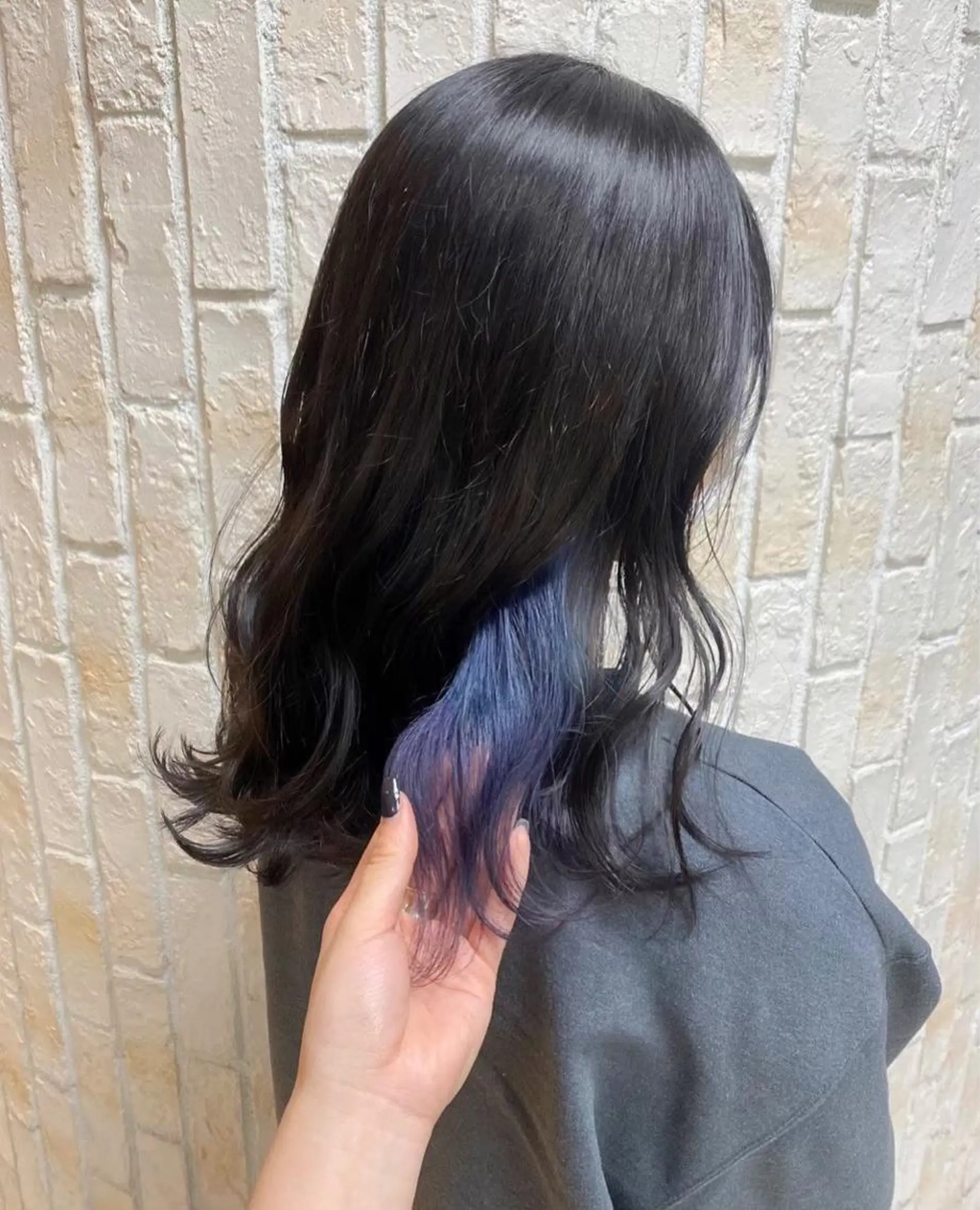 セミロング カラー Juri ジュリのヘアスタイル