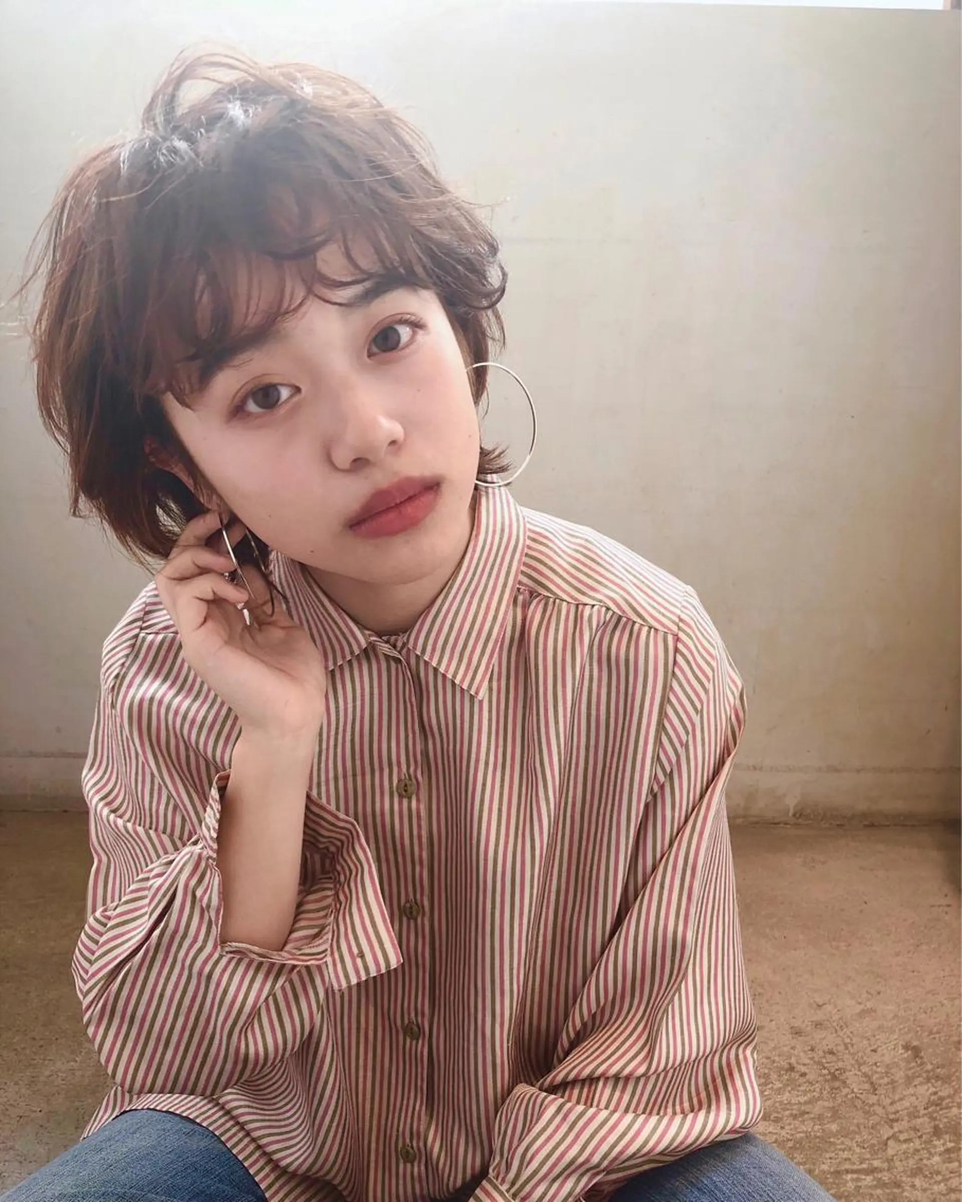 ショート カラー ショートヘア ウルフカット emme エミィ/立川のヘアスタイル