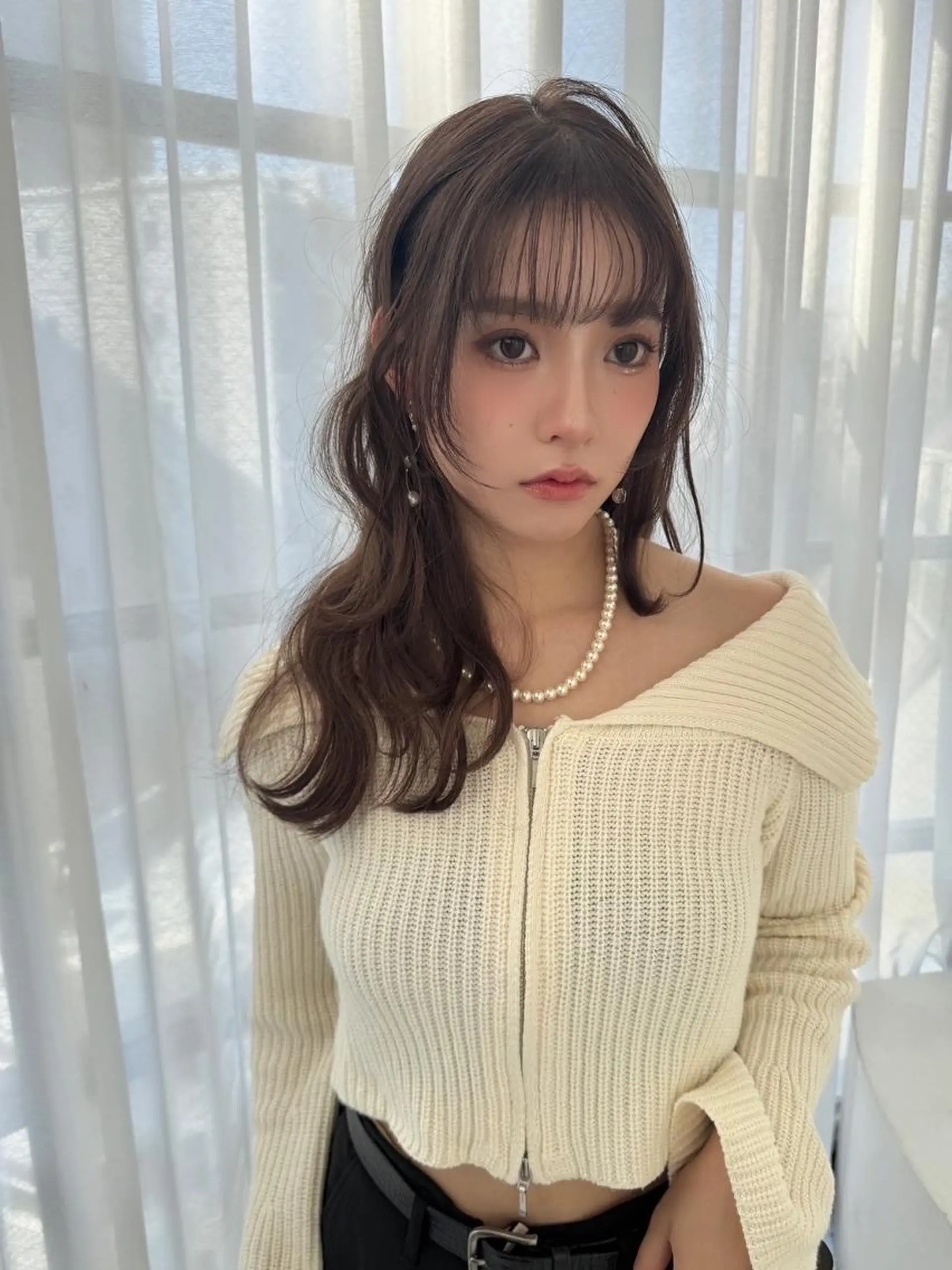 ロング カラー カット ヘアカラー ANGELICA 近鉄奈良店のヘアスタイル