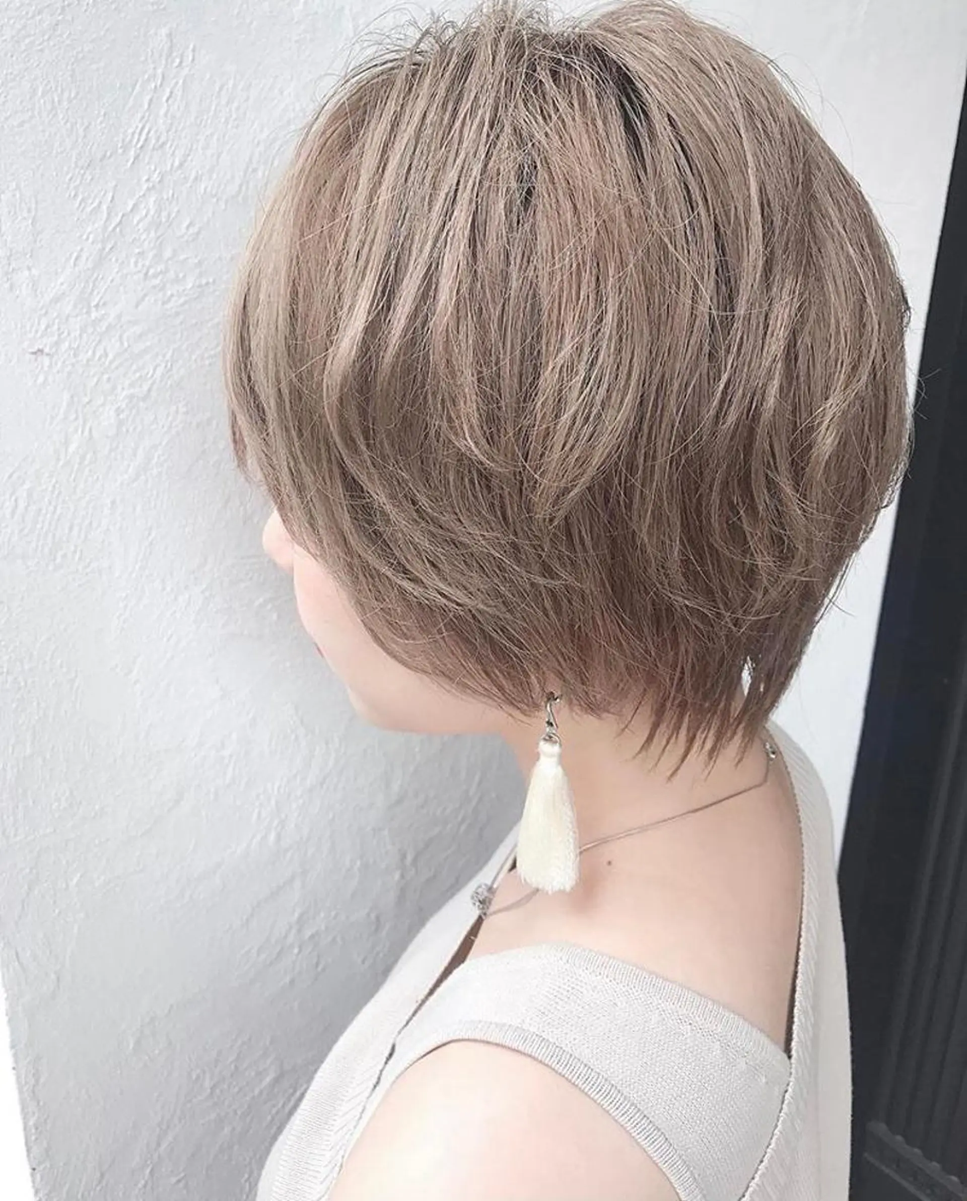 ショート カラー 髪質改善/ ツヤ髪カラー/高井のヘアスタイル