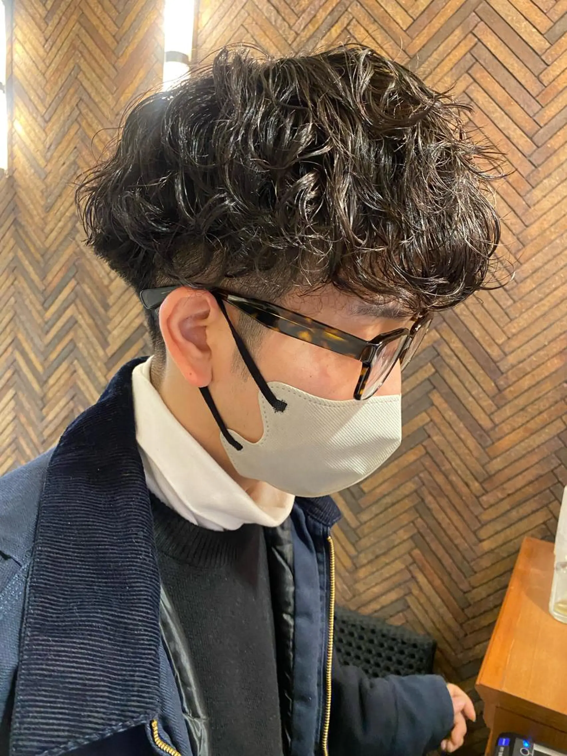 パーマ メンズ カット パーマ トリートメント 🍓小野 紗由美🍓のヘアスタイル