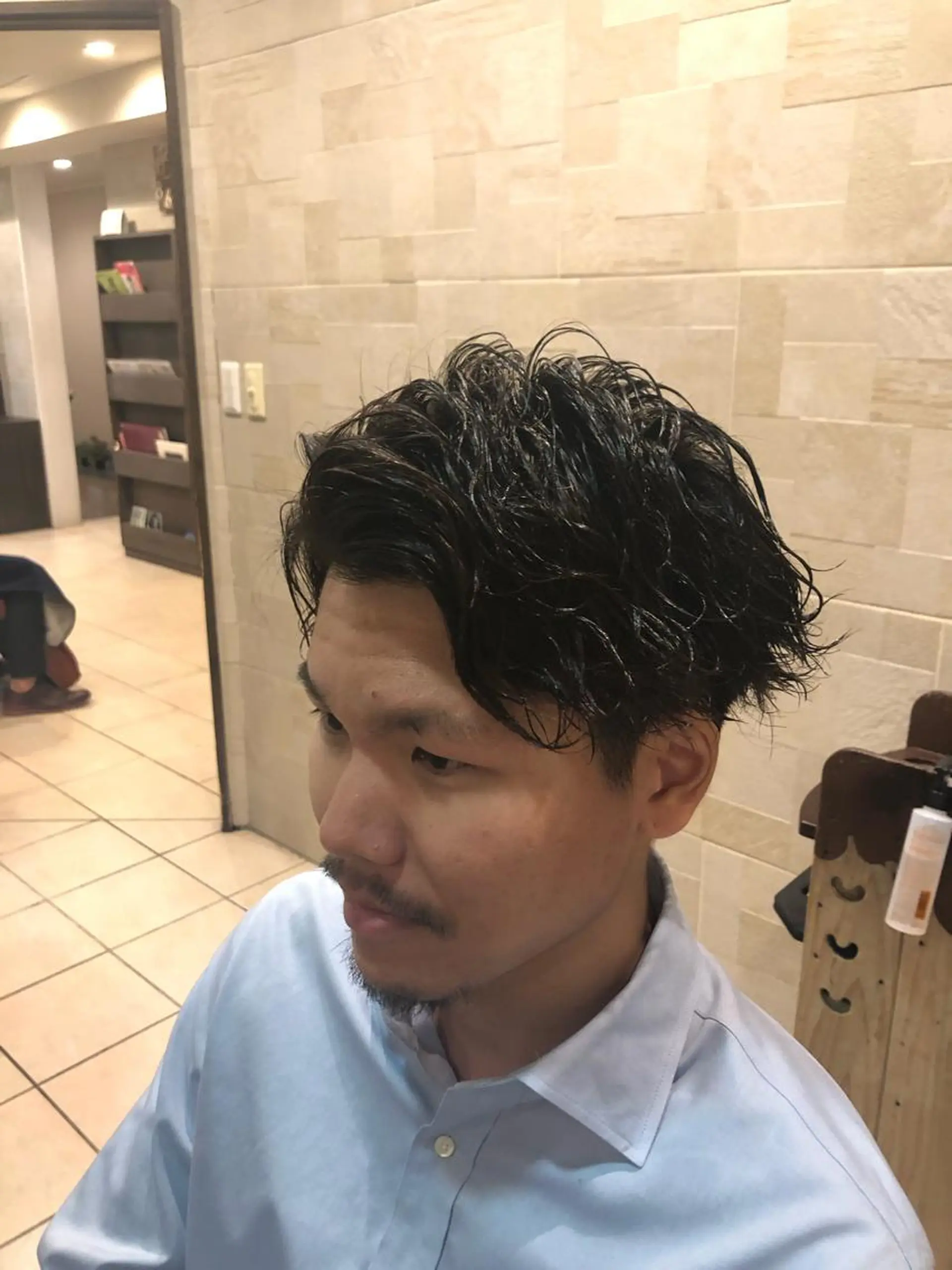 パーマ メンズ メンズパーマ カット パーマ トリートメント 💈大人の渋髪💈 店長　大橋侑弥のヘアスタイル