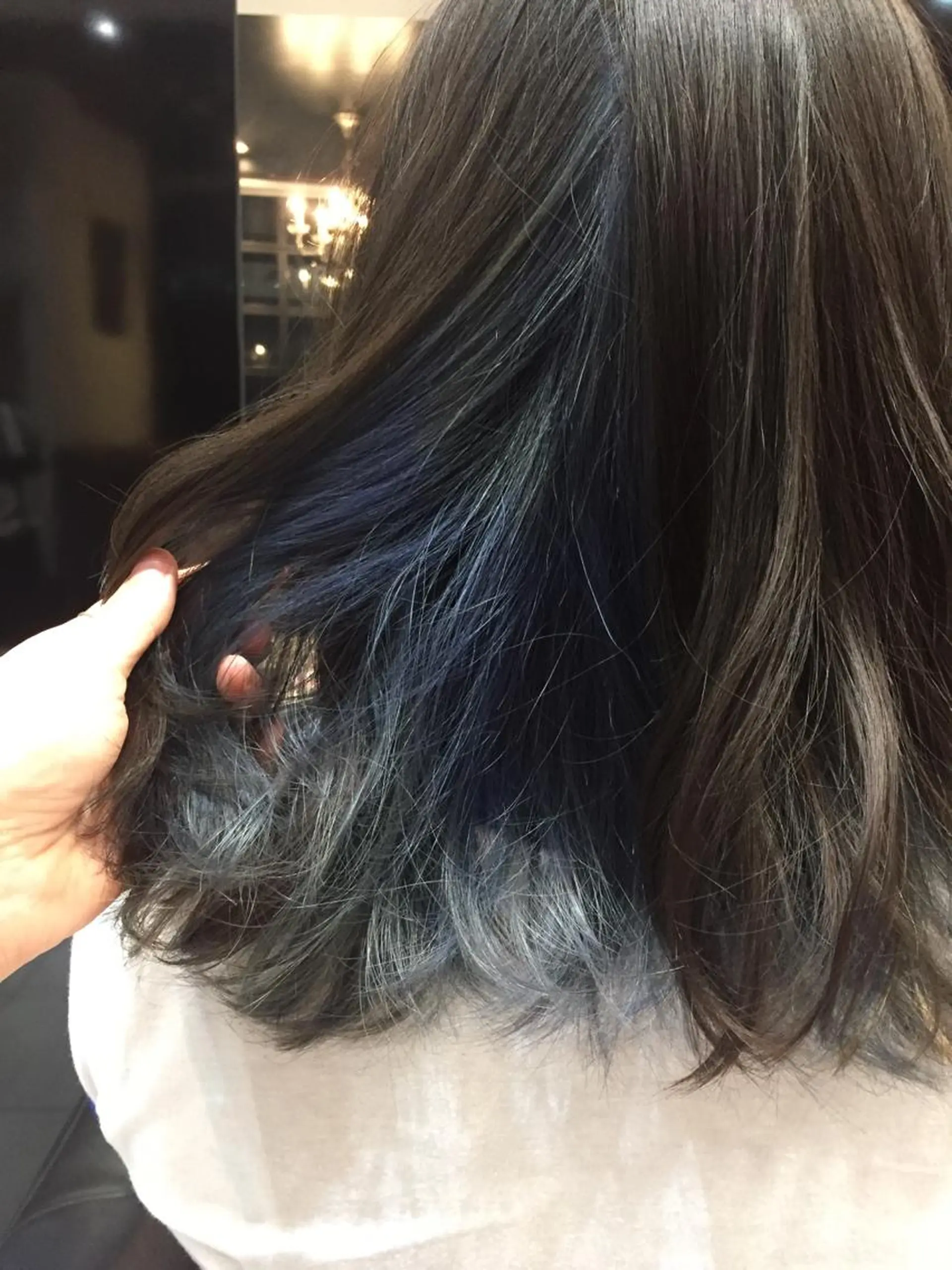 ミディアム カラー natsu fujinoのヘアスタイル