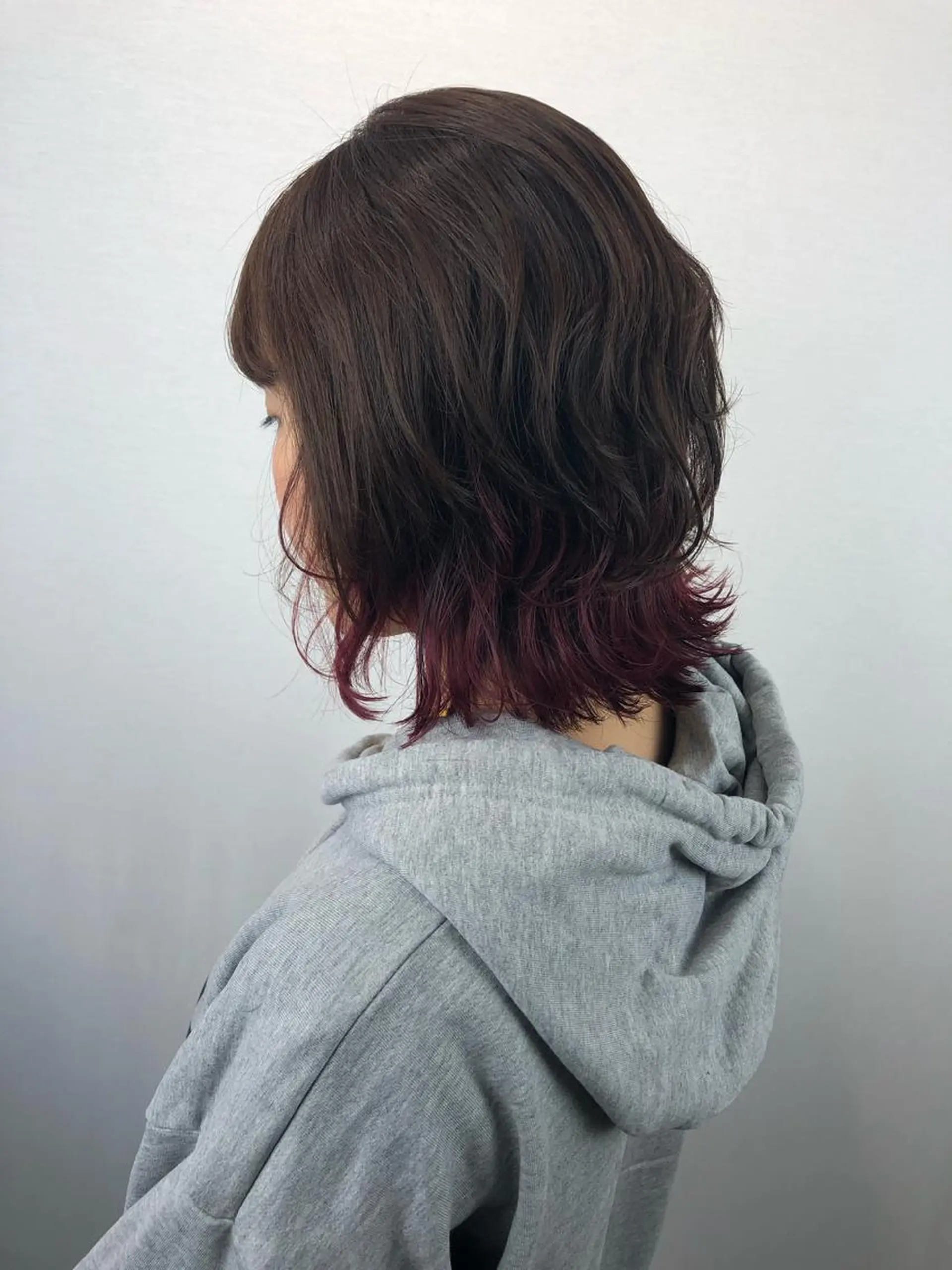 ミディアム ウルフカット 2nd所属・🤍2nd🤍田所 美希のヘアスタイル