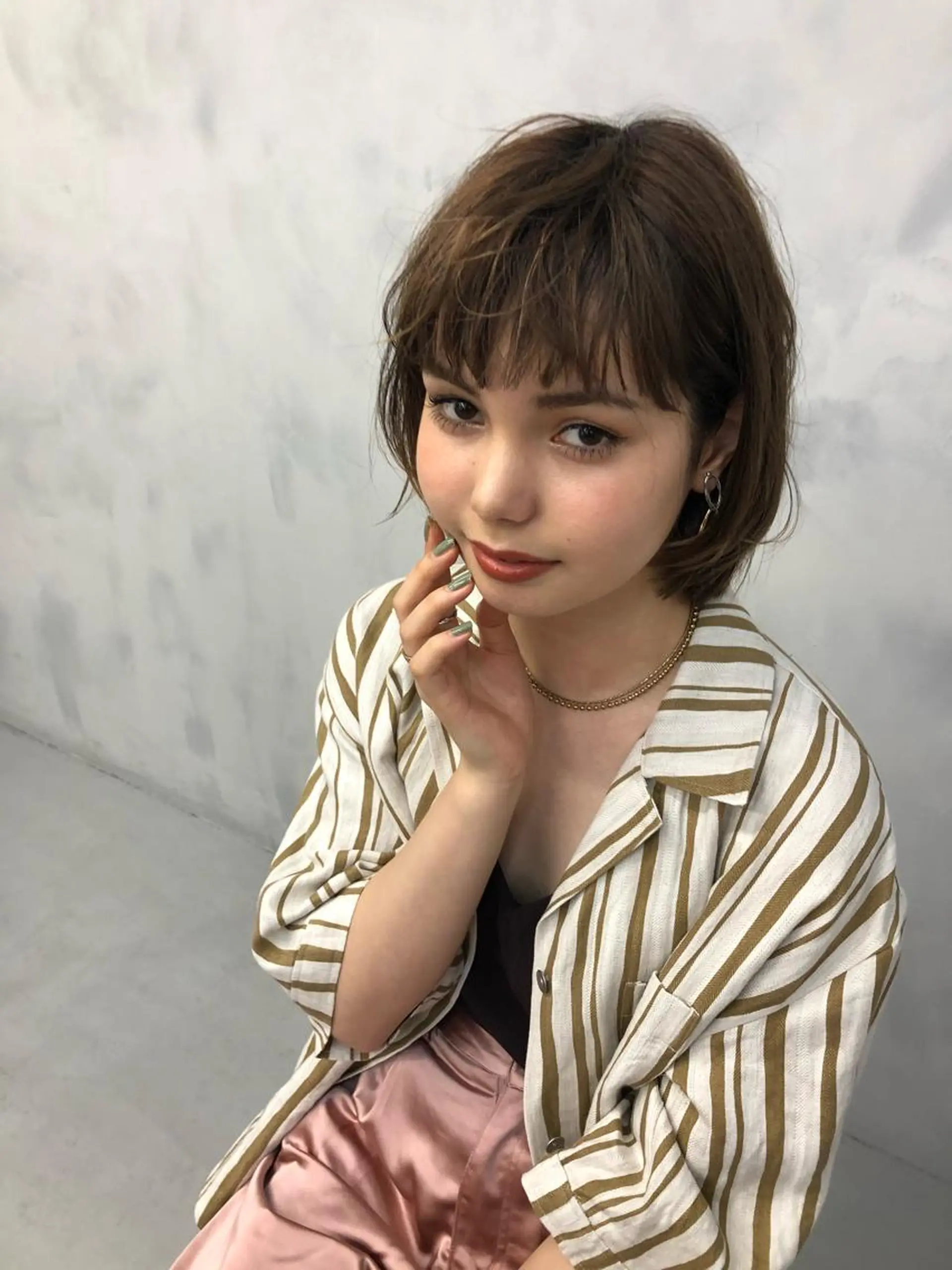 ショート カラー 土屋 愛海のヘアスタイル