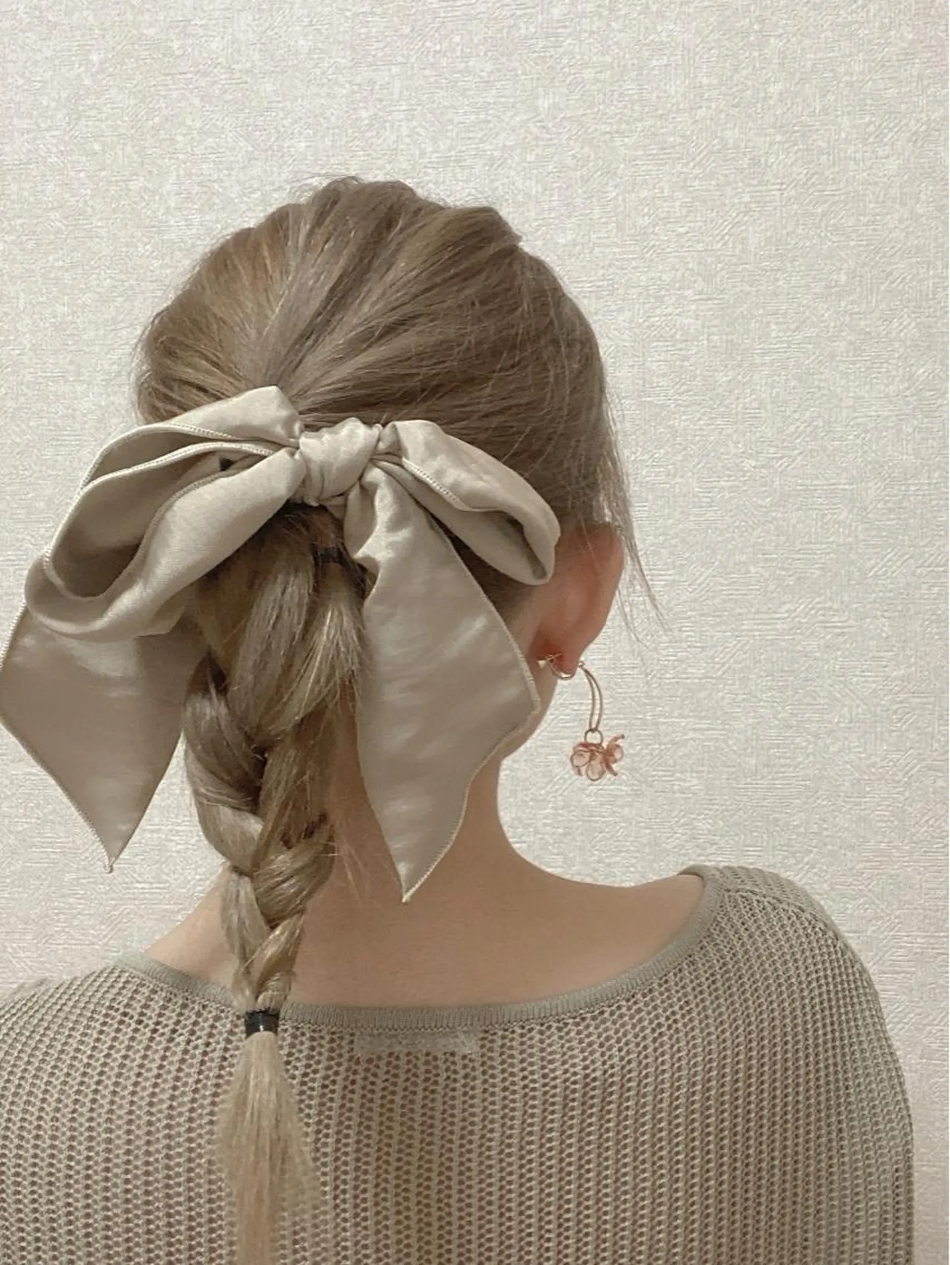 ミディアム ヘアアレンジ nail chiaのネイルデザイン