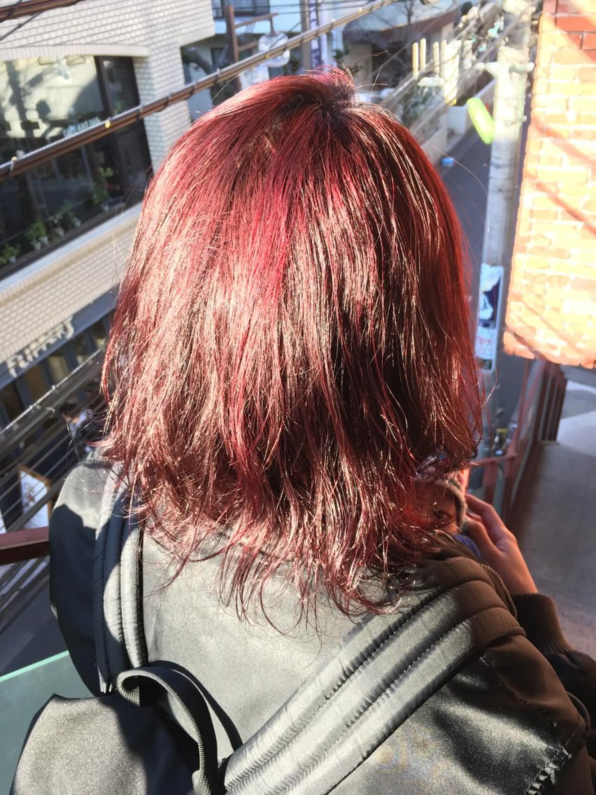 ショート ミディアム セミロング ロング カラー ヘアアレンジ ブリーチ ブリーチなしカラー レッドカラー メンズ眉毛ITSUK Iメンズ専門　新宿の眉毛・アイブロウイメージ