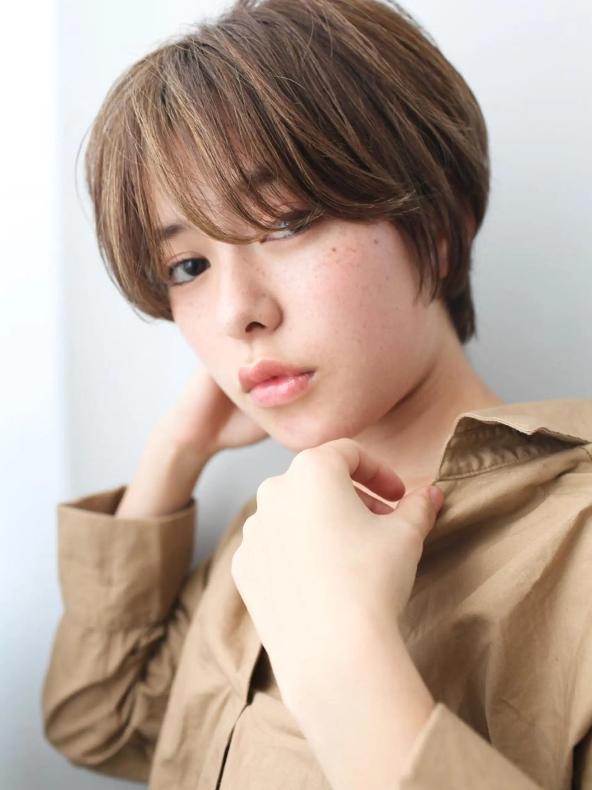 ショート ショートヘア パーマ×ウルフカット koya☆のヘアスタイル