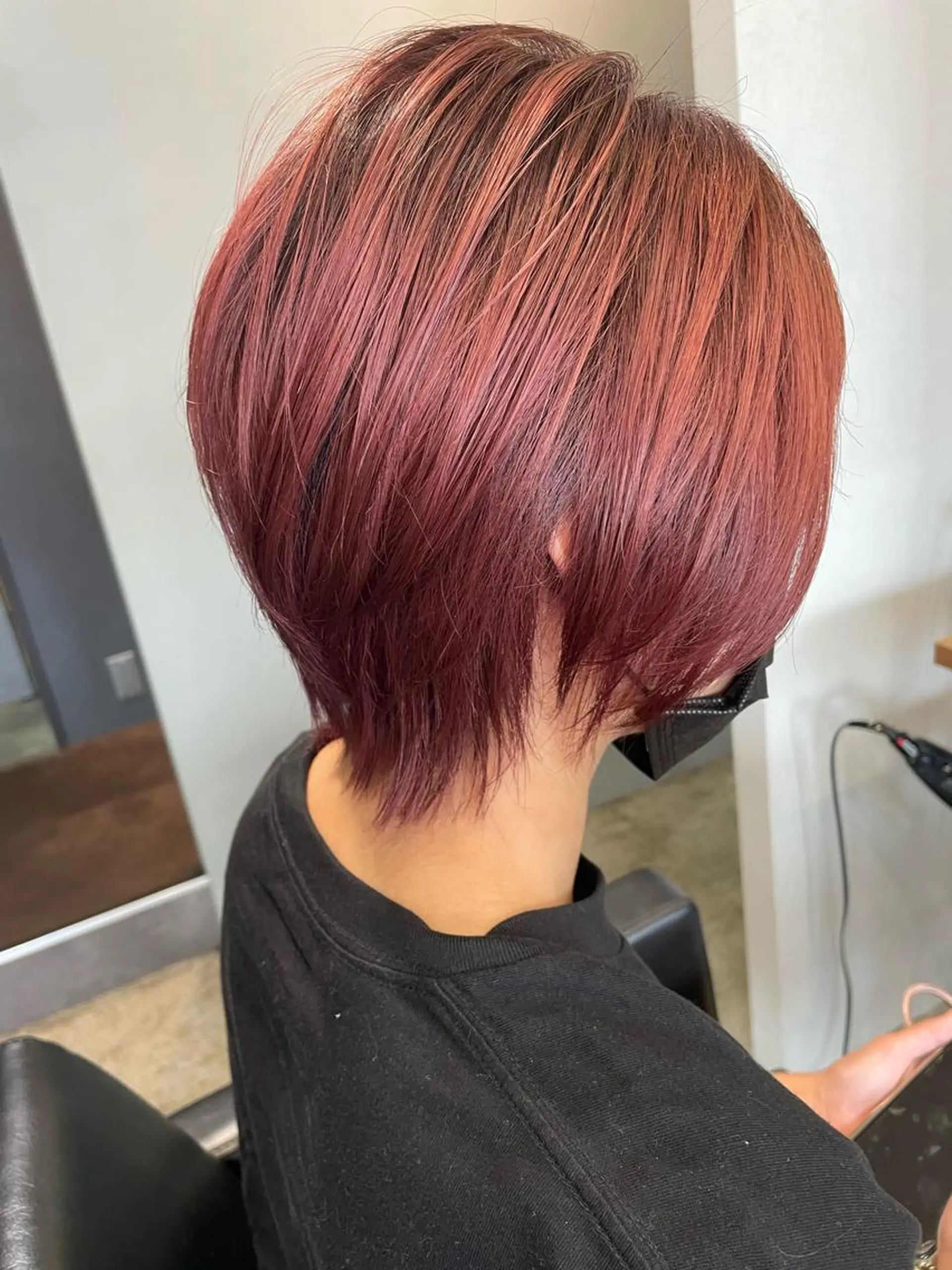 ショート 《nico》 髙橋秋花🖤🧡のヘアスタイル