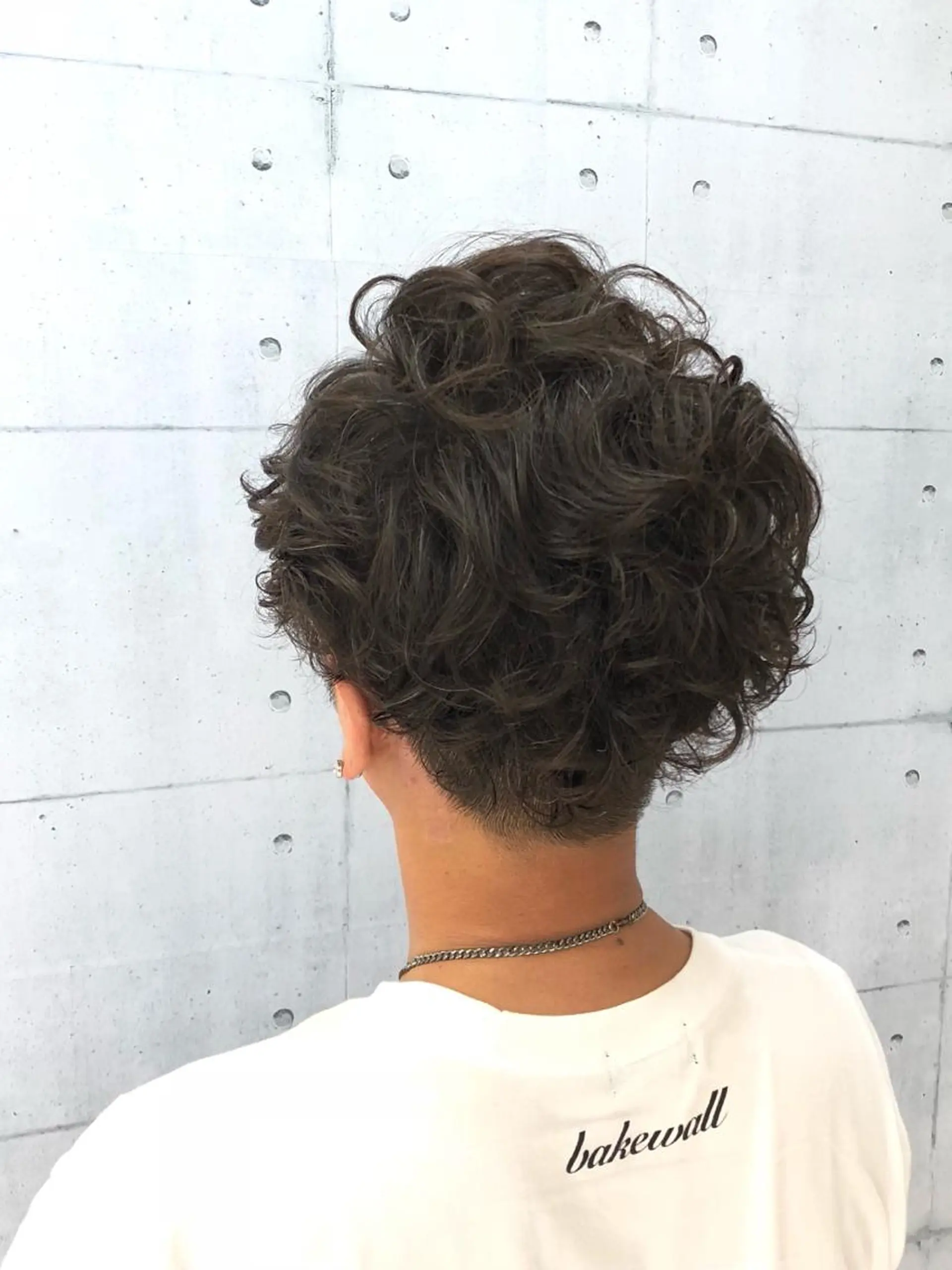ミディアム ミディアムパーマ 北脇 健治のヘアスタイル