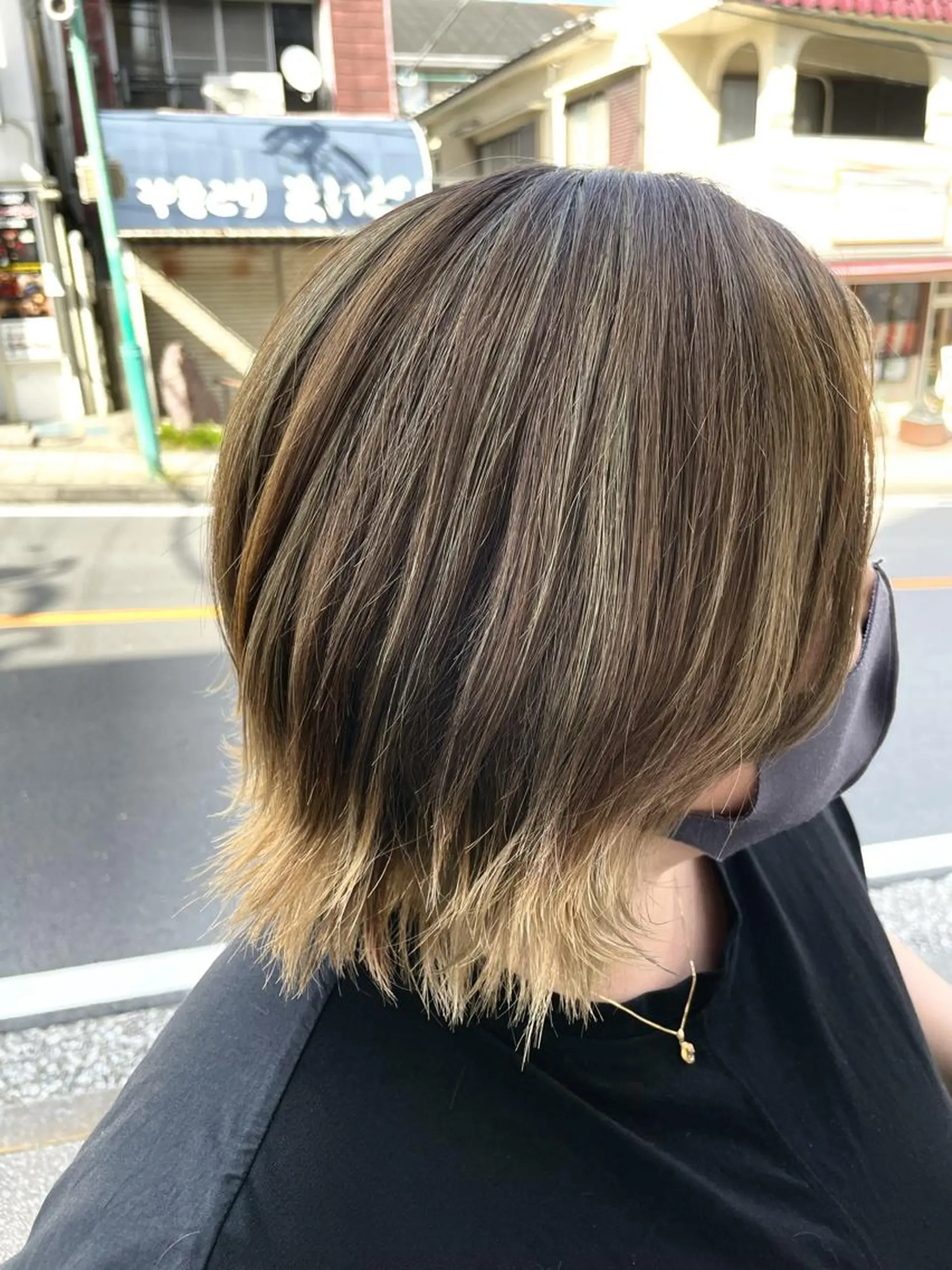 カラー バレイヤージュ MOPS R所属・おとみ ✂︎のヘアスタイル