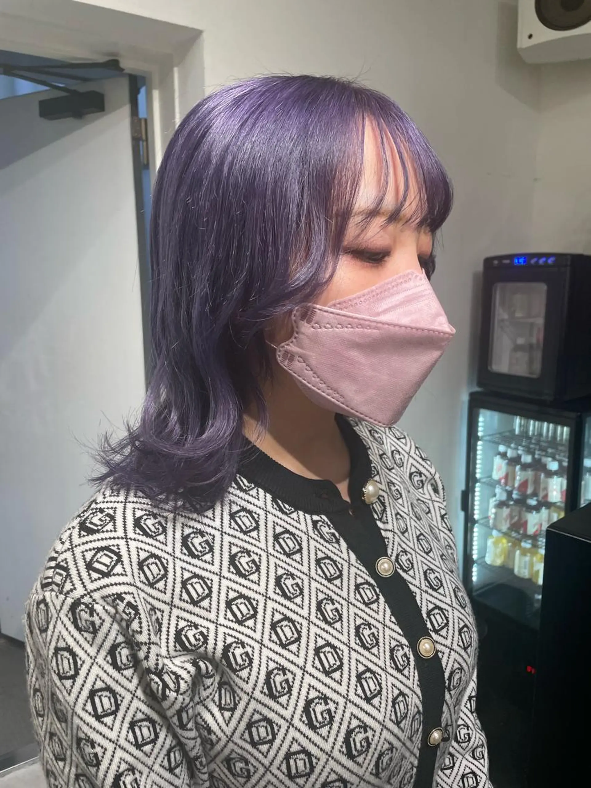 ミディアム カラー 🌻名古屋🌻 🫧ハイトーン🫧のヘアスタイル