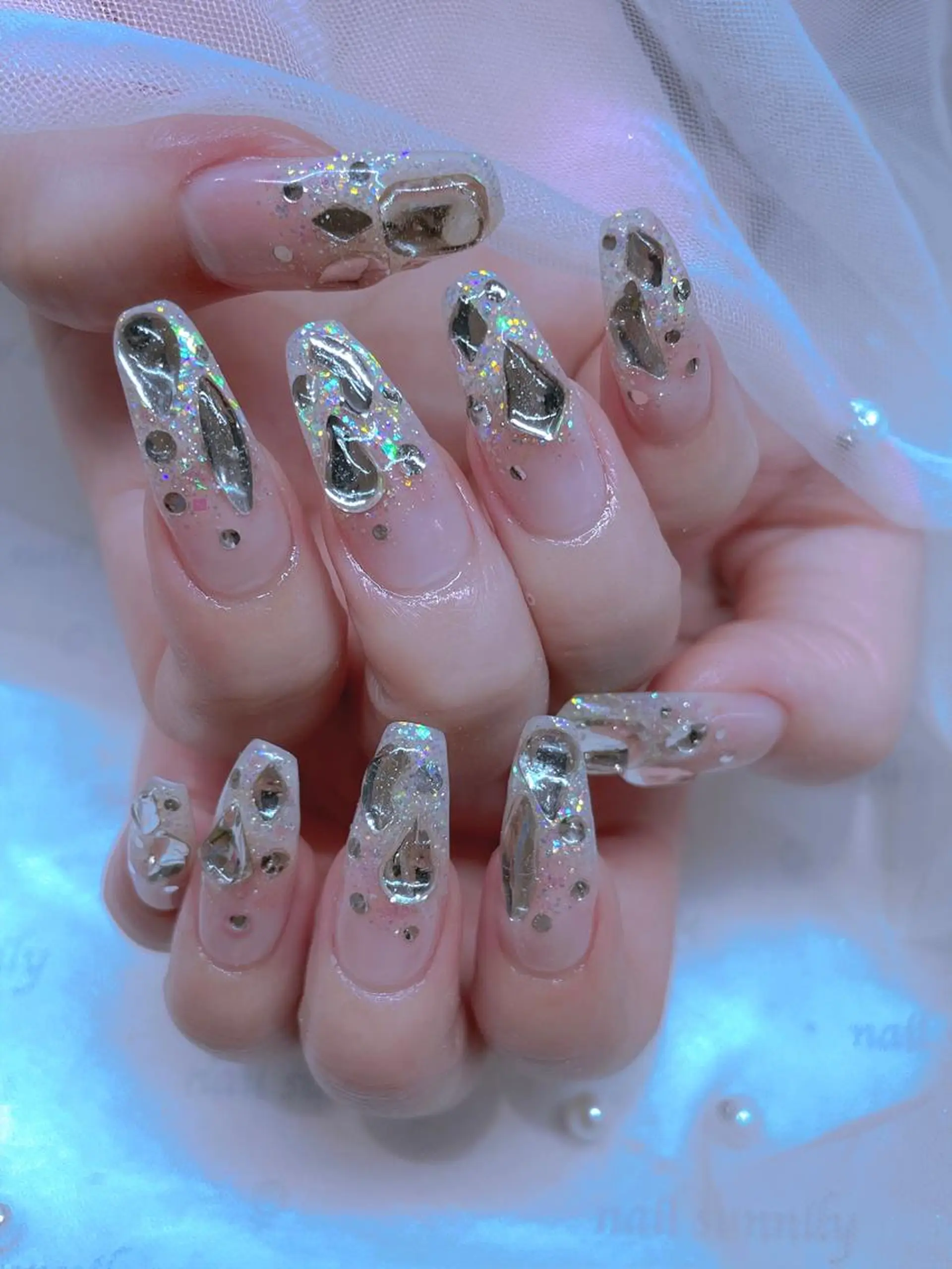 ネイル 長さだし専門店 M2　rikaのネイルデザイン