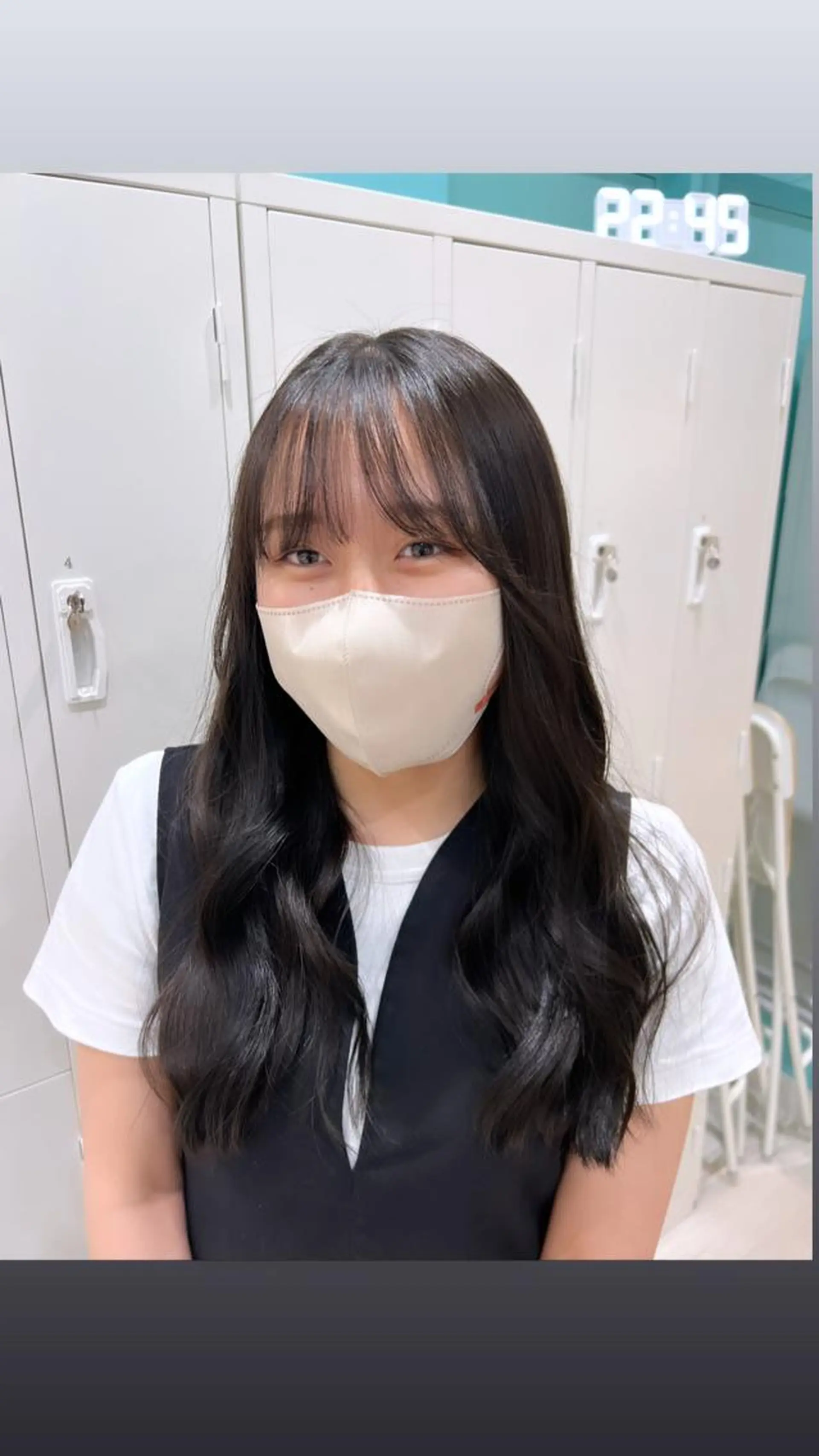 ロング カラー グレージュ オリーブグレージュ オリーブグレー Beleza scelto所属・原宿/ハイトーン/ みずは🎀のヘアスタイル