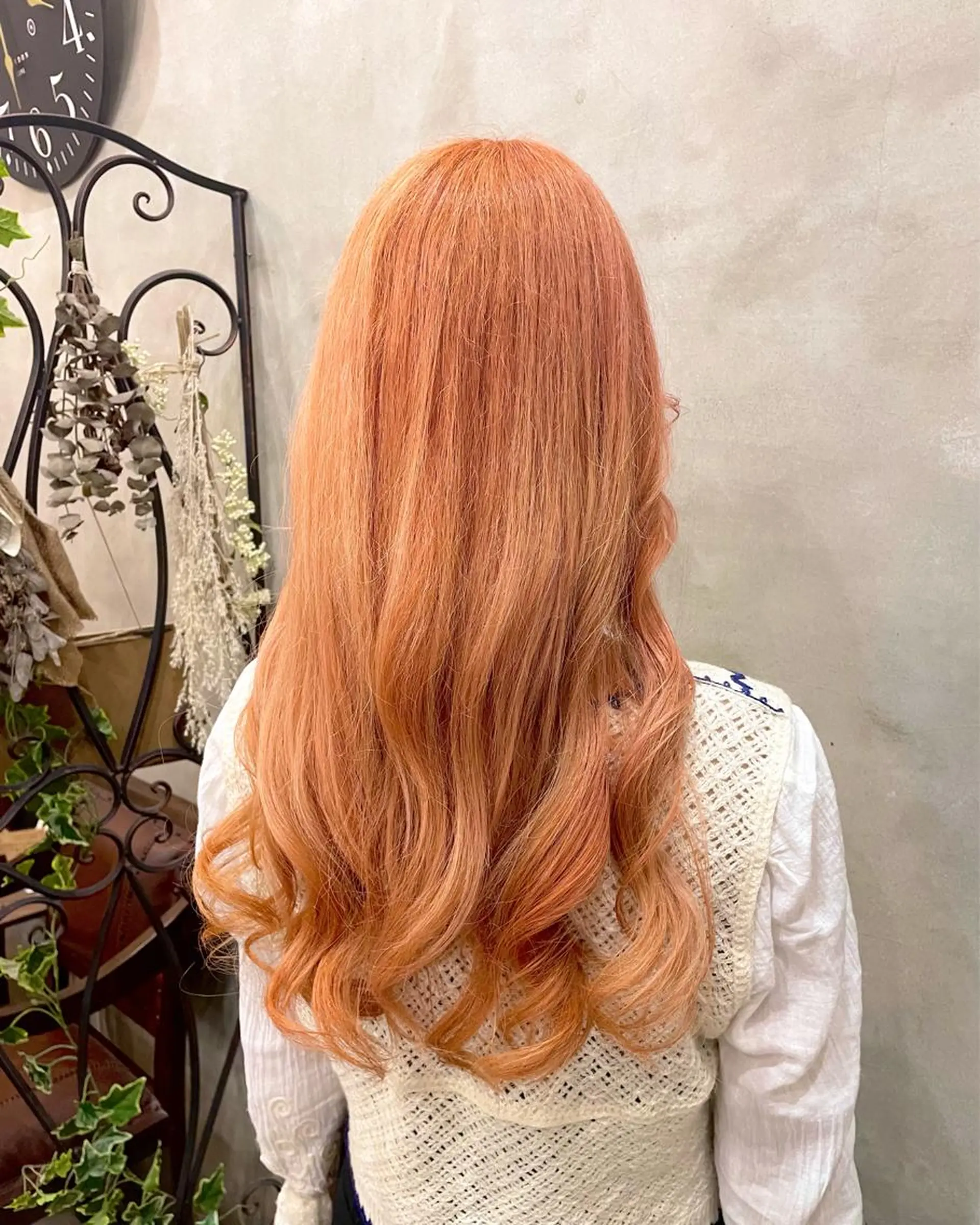 ロング カラー ヘアアレンジ ヘアカラー 【ピンク/韓国ヘア/ ヘアセット】亜海のヘアスタイル