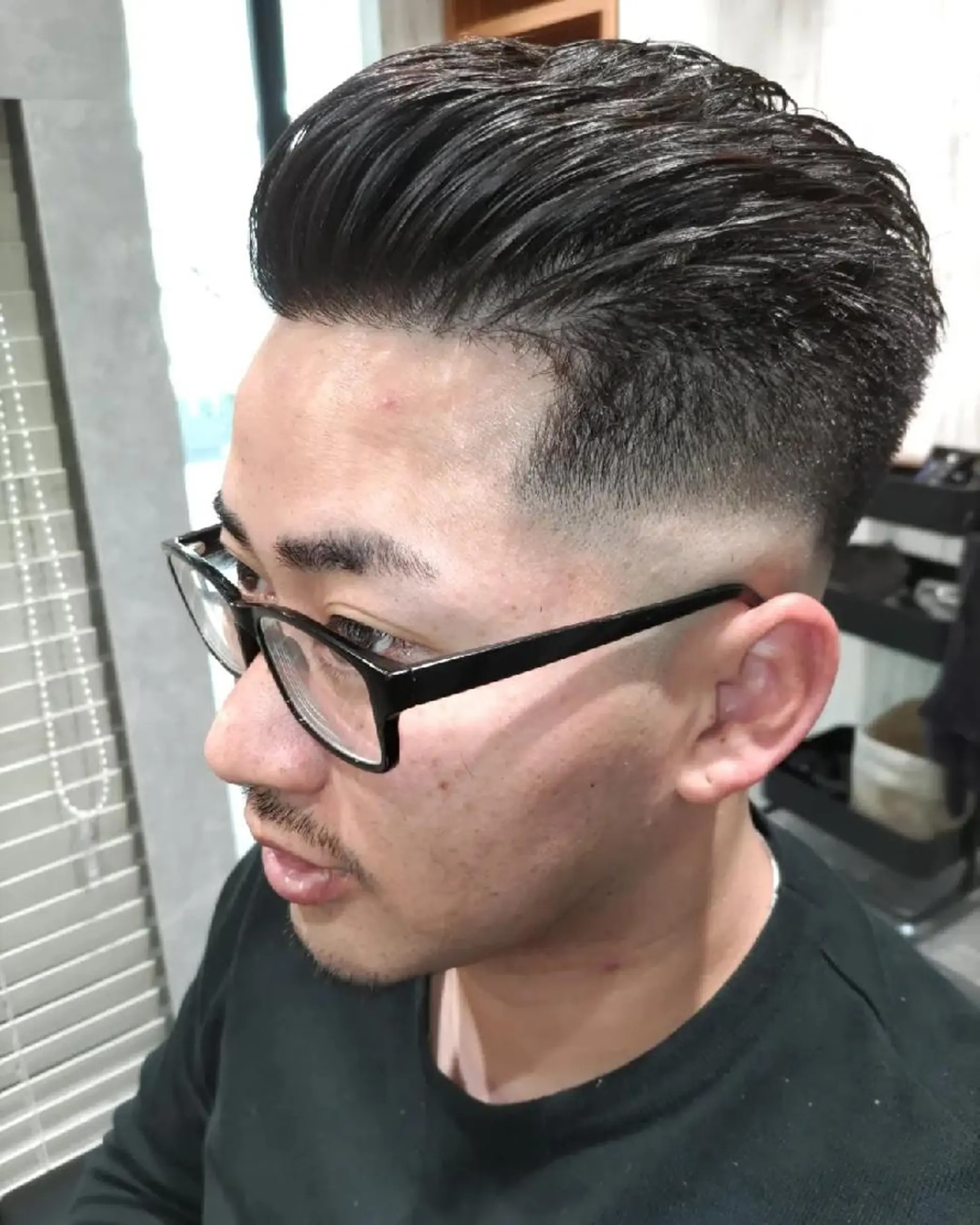 ショート メンズ フェードカット メンズパーマ スキンフェード メンズベリーショート ベリーショート HAIR&GROOMING　YOSHIZAWA Inc. BANDAI所属・💈多賀 裕史💈のヘアスタイル