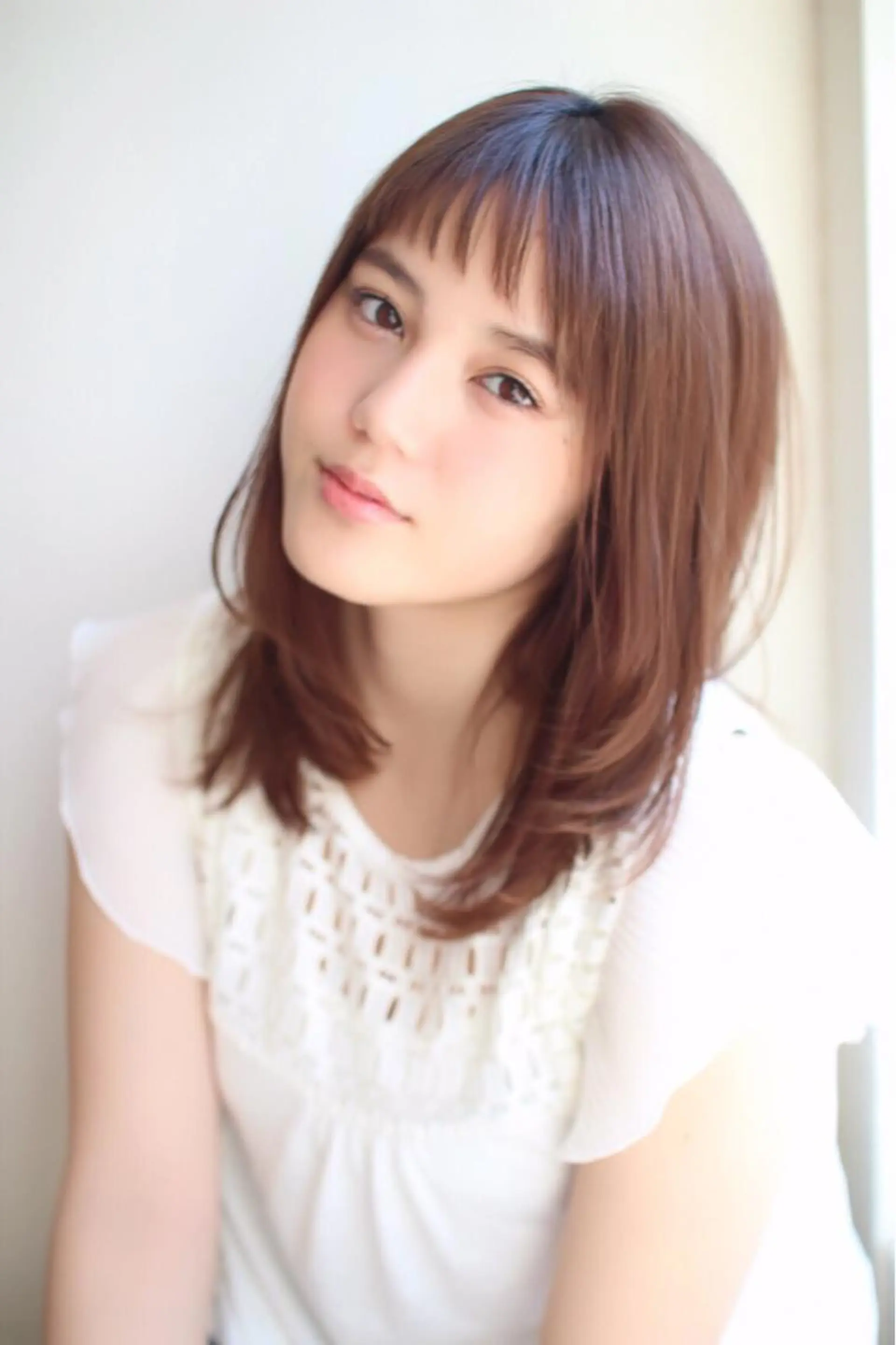 セミロング カラー 【全席個室サロン】 NUMBER 天王寺のヘアスタイル