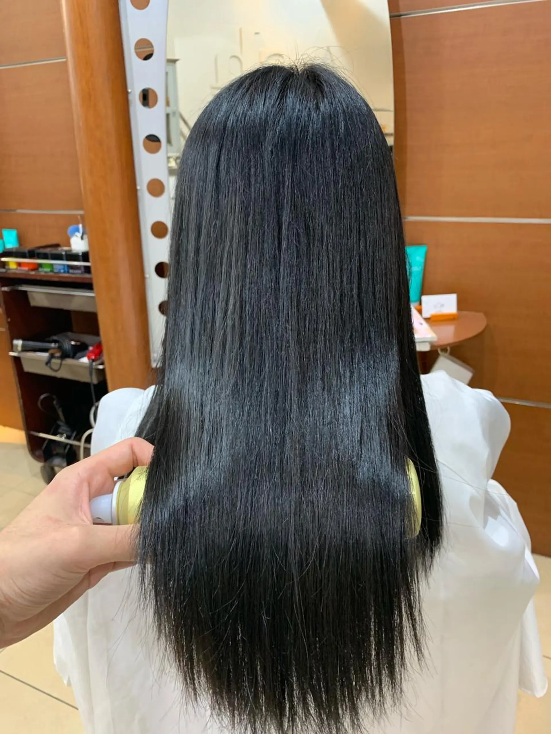 ロング パーマ 縮毛矯正/髪質改善 /韓国風　山川春輝のヘアスタイル