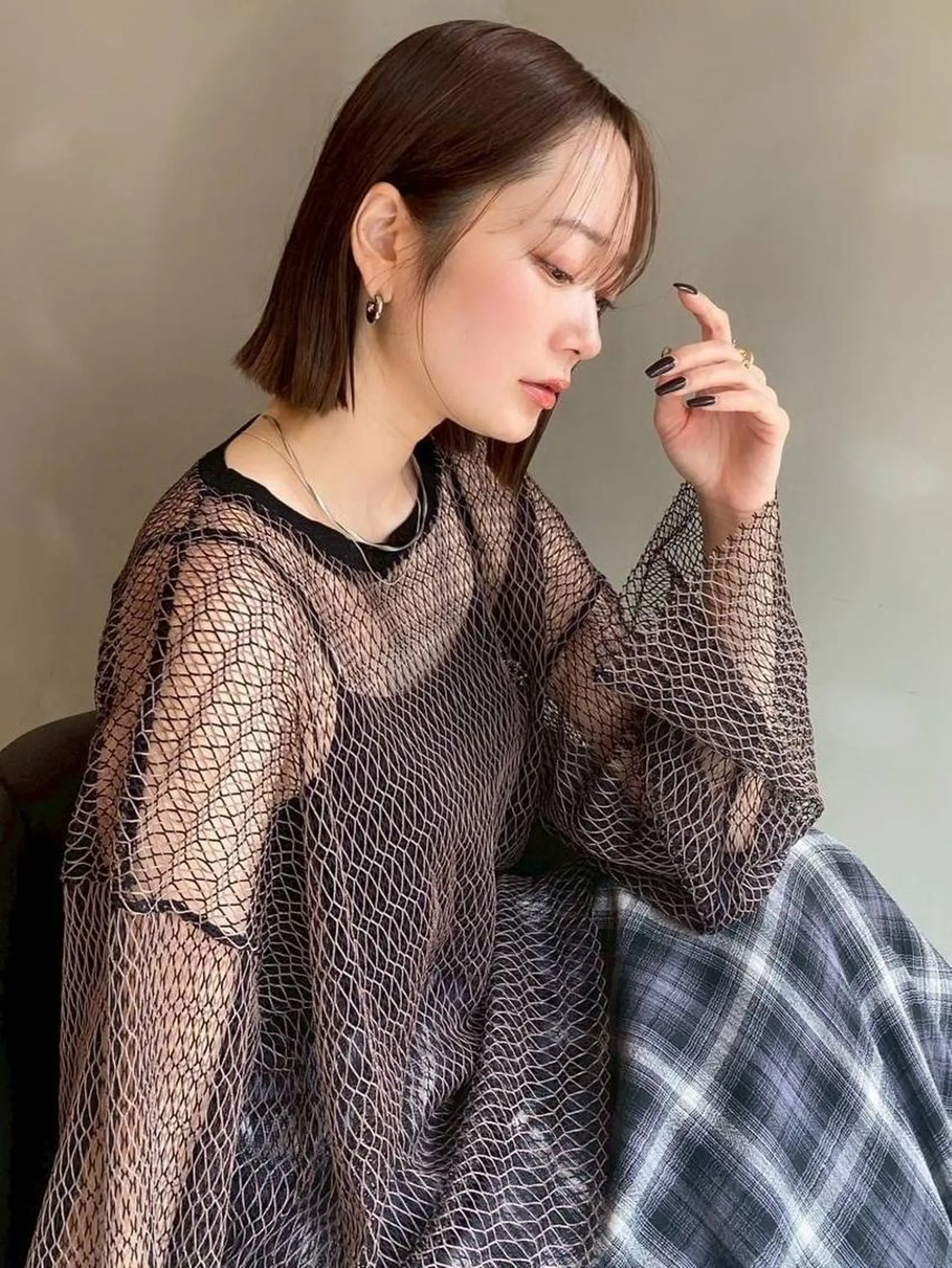 ロング レイヤー/暖色カラー /似合わせ/Moeのヘアスタイル