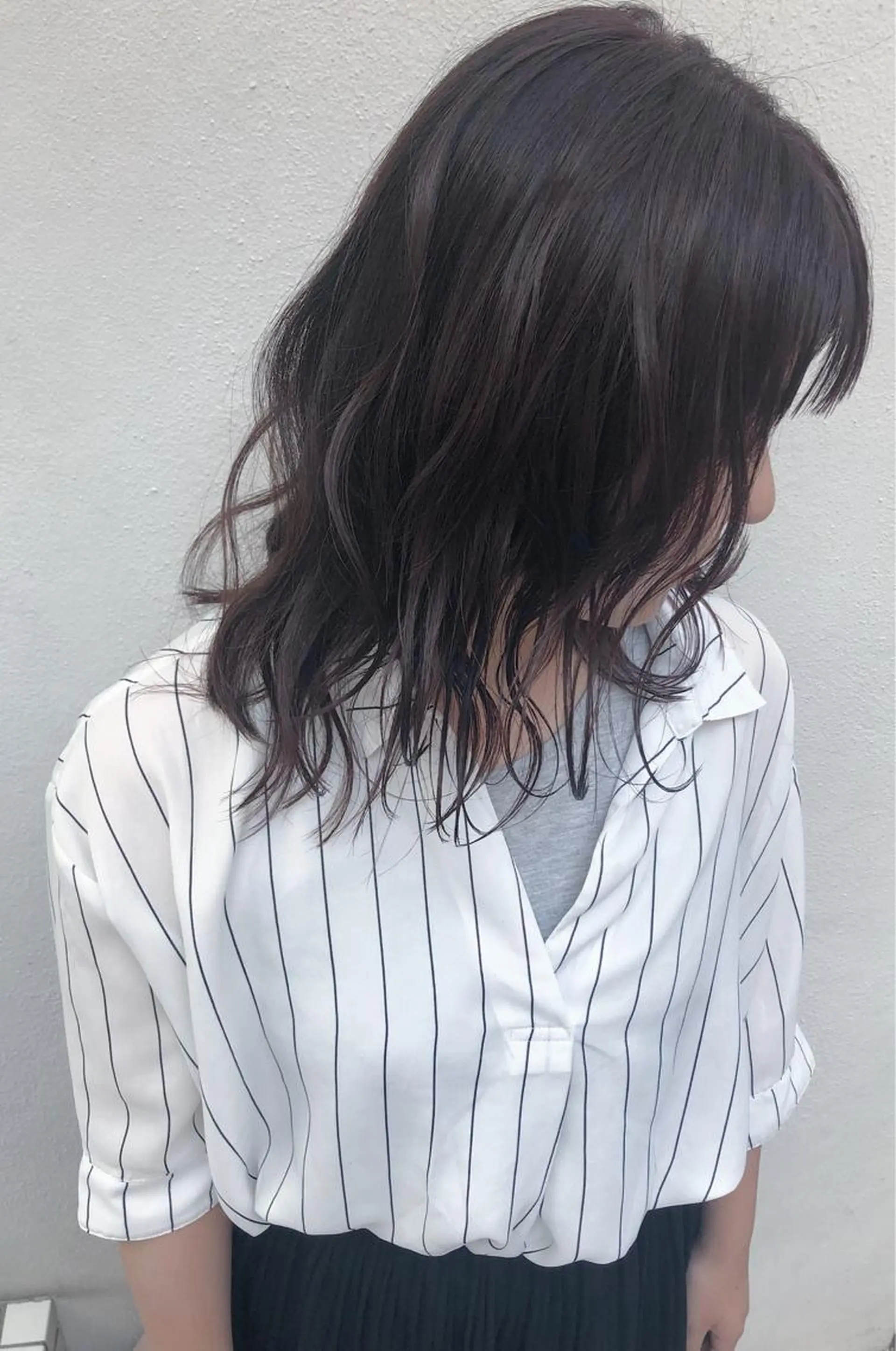 ミディアム カラー SALOWIN三軒茶屋店所属・髪質改善/艶髪担当 山中のヘアスタイル