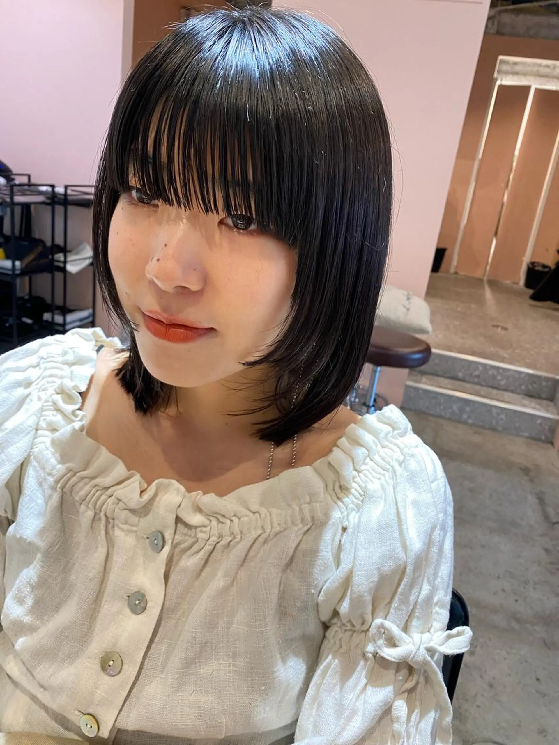 ショート カット ヘアカラー トリートメント Hayashi Shioriのヘアスタイル