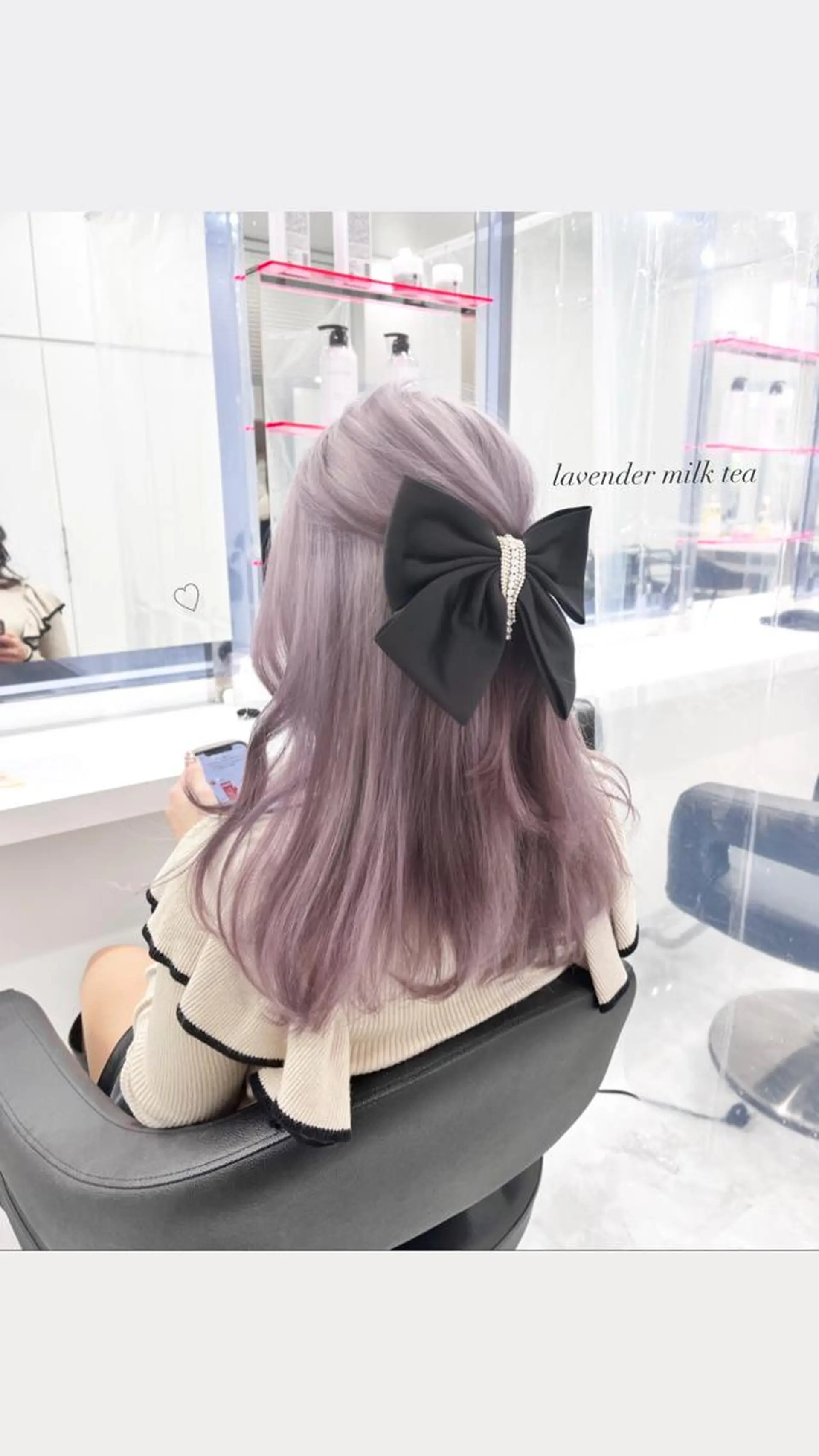 カラー カット ヘアカラー トリートメント RIKO👼🏻💓 韓国ガーリーのヘアスタイル