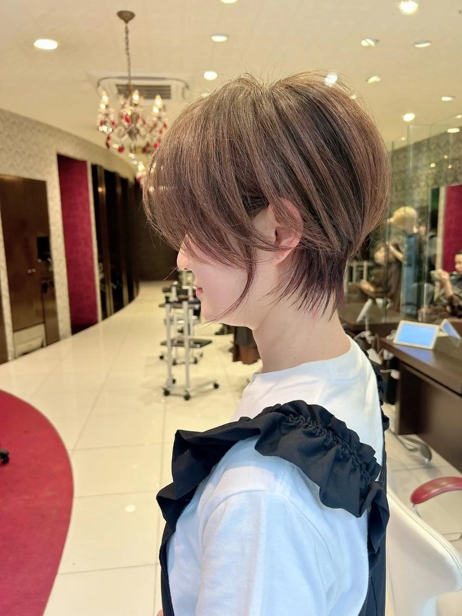 ショート 大川 有香のヘアスタイル