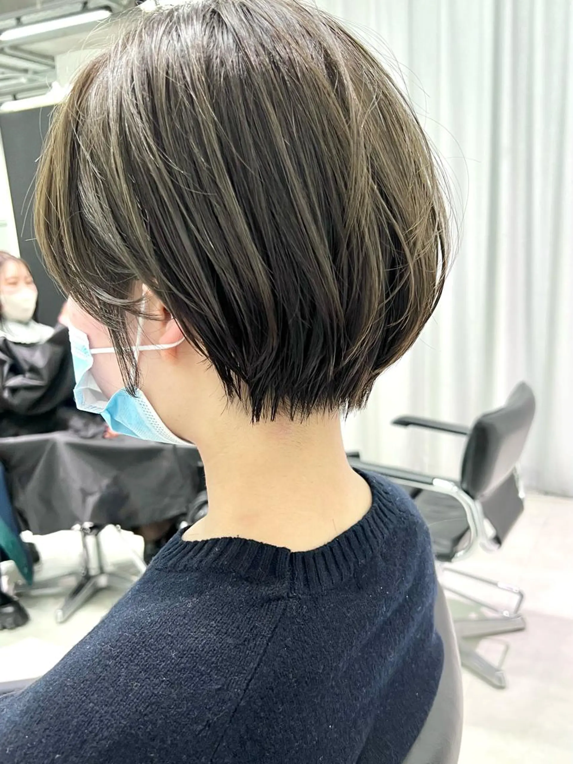 ショート カラー ヘアアレンジ 似合わせ専門美容師 なかじまのヘアスタイル