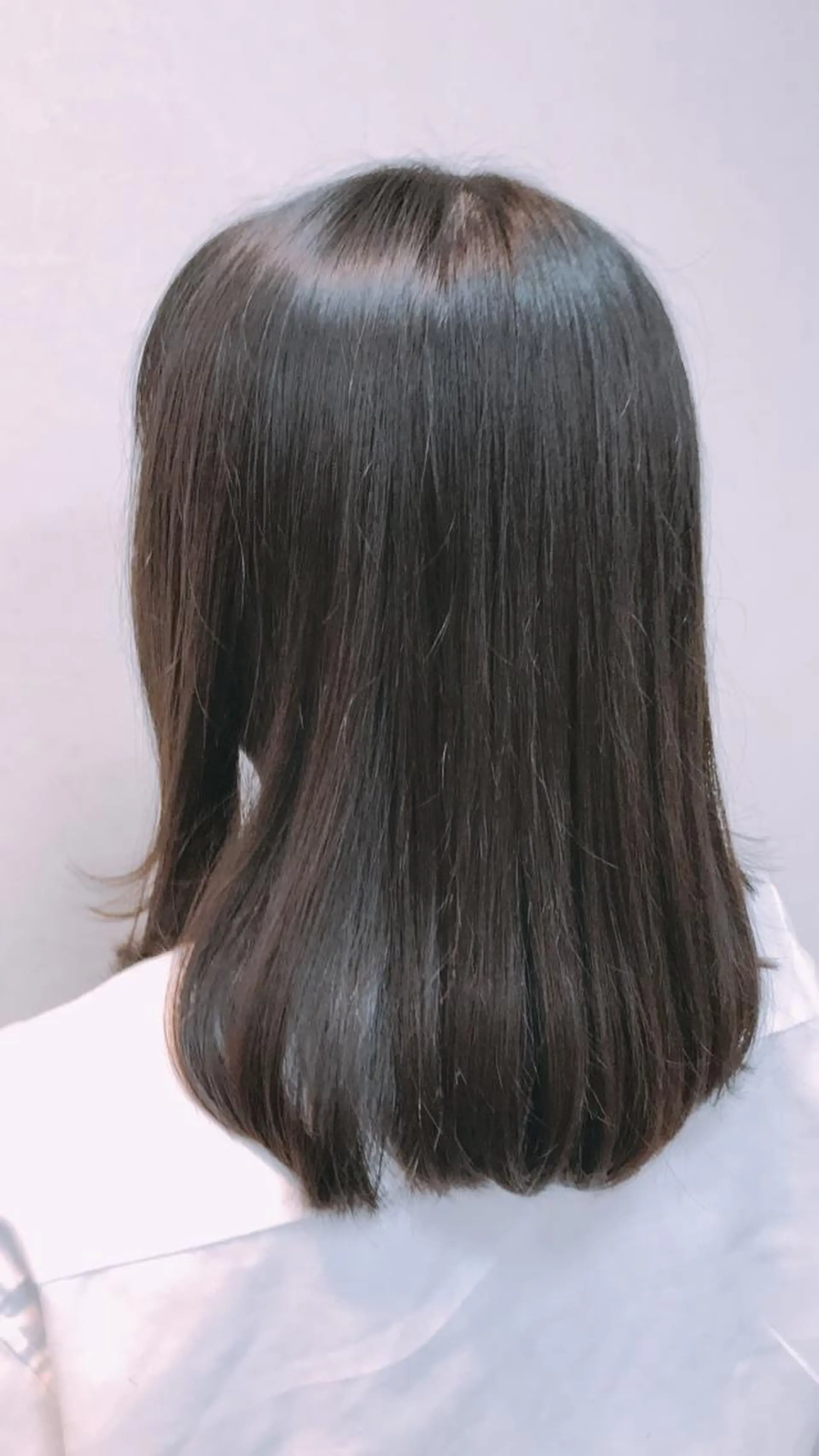 セミロング カラー カット トリートメント 山本 咲貴のヘアスタイル