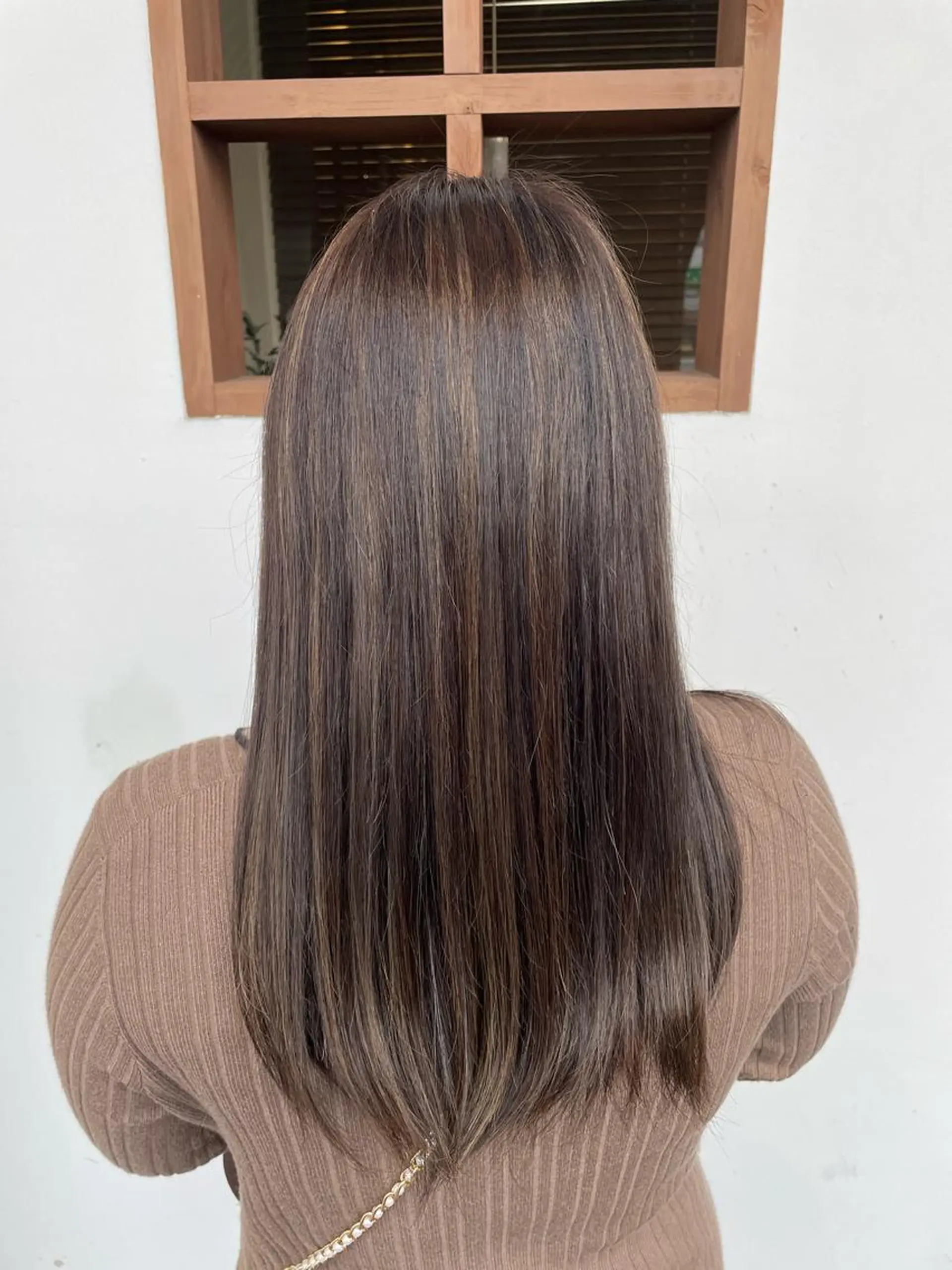 ロング カラー ハイライトカラー ハイライト 美容室 Jフィドルファドル所属・わきた かずなのヘアスタイル