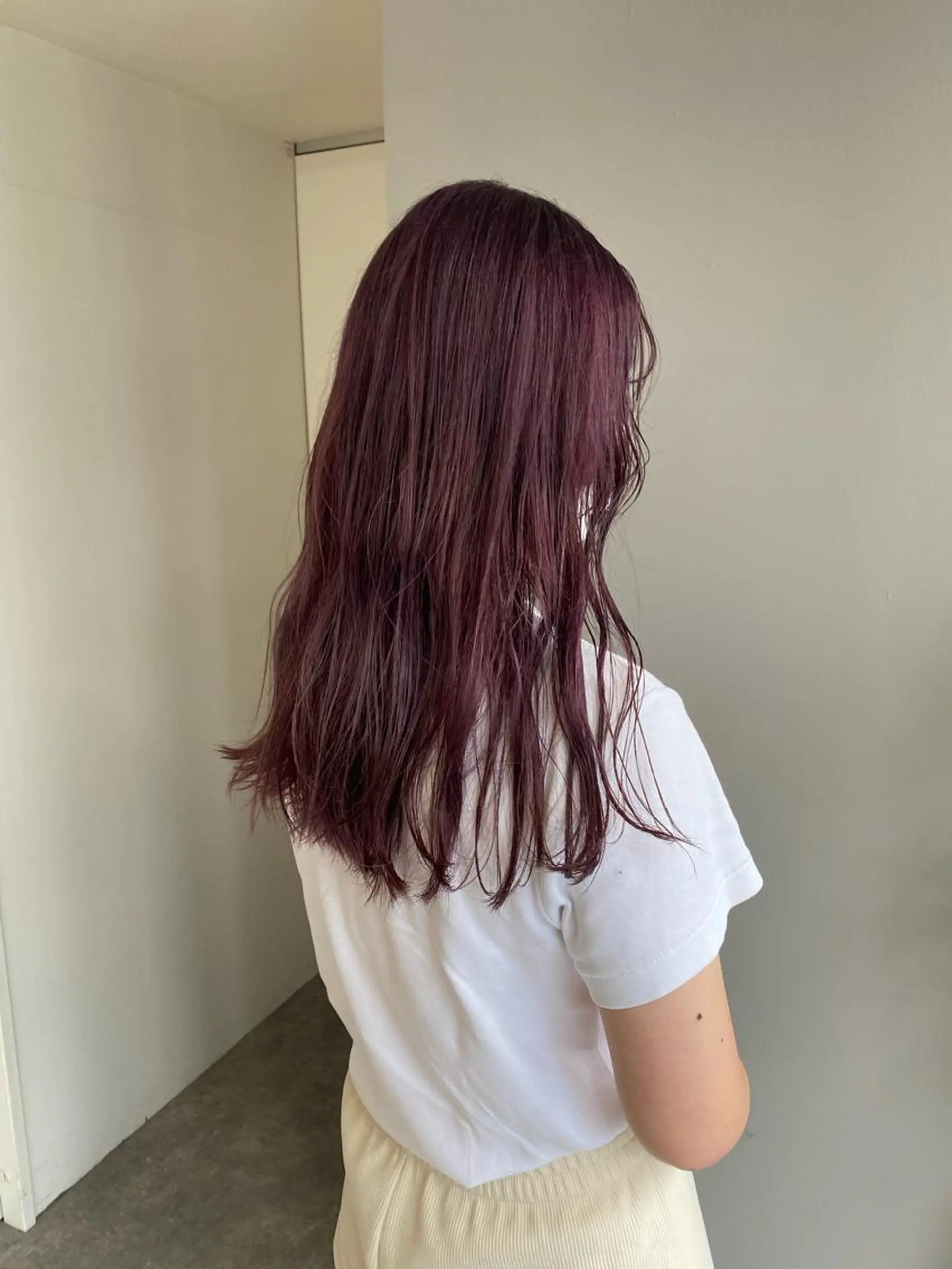 セミロング カラー ヘアアレンジ ブリーチ ヘアカラー ボブ /ニュアンス/ satomi🧸💖のヘアスタイル