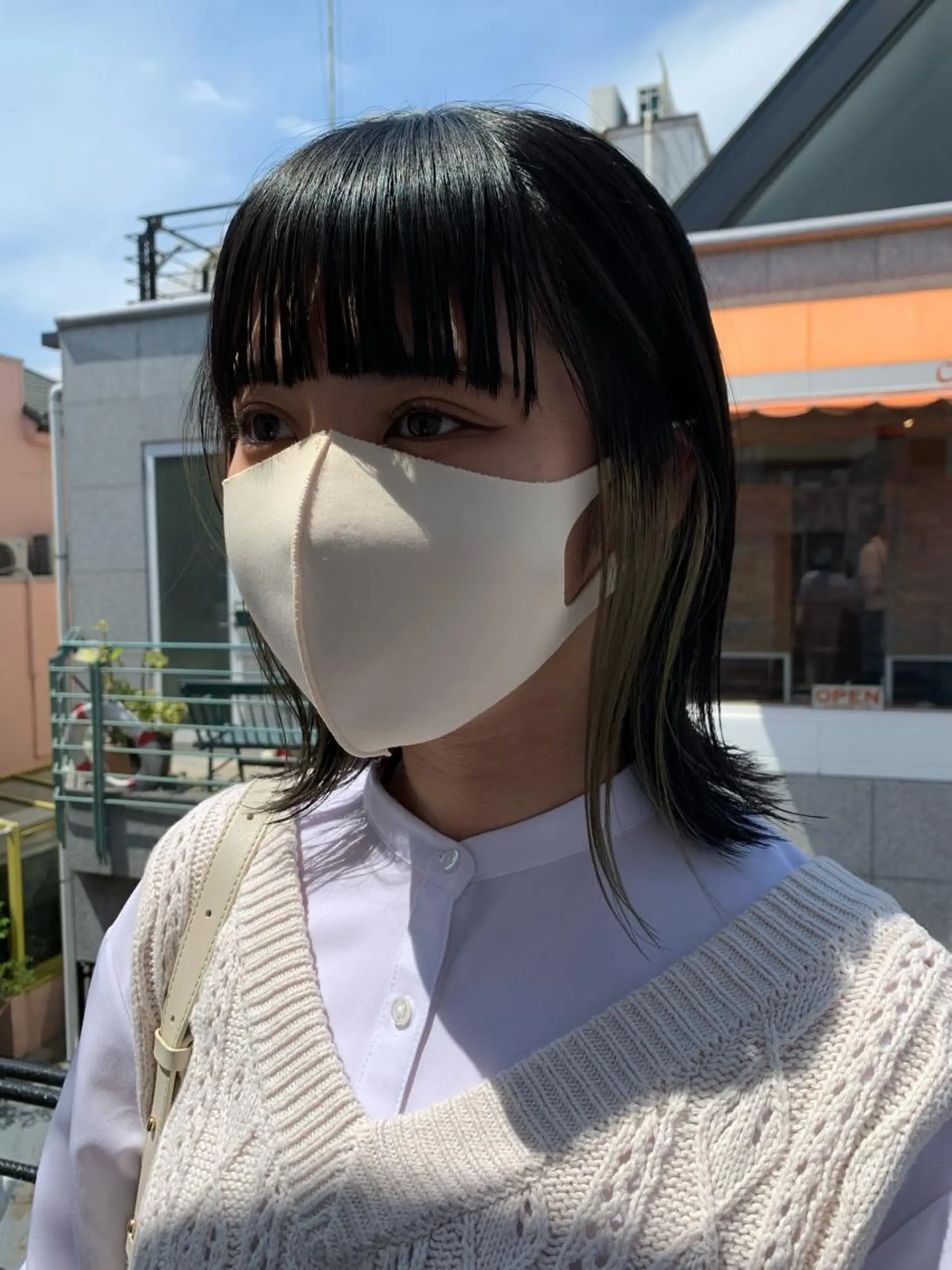 ショート カラー カット ヘアカラー トリートメント 平 ちひろのヘアスタイル