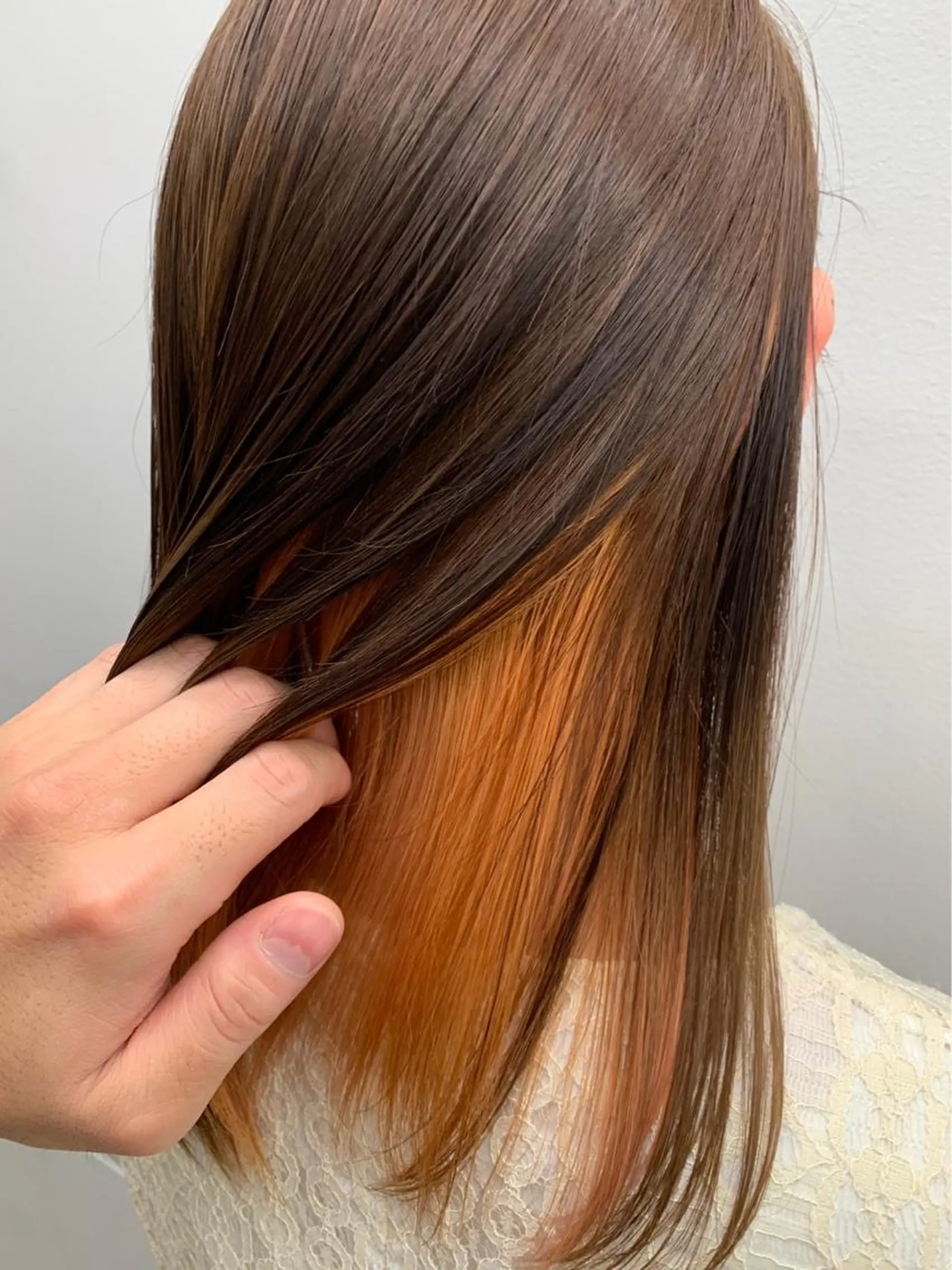 ロング ハイライト 髪質改善 小顔カット 🌿レイヤー/髪質 改善/🌿‬JINのヘアスタイル