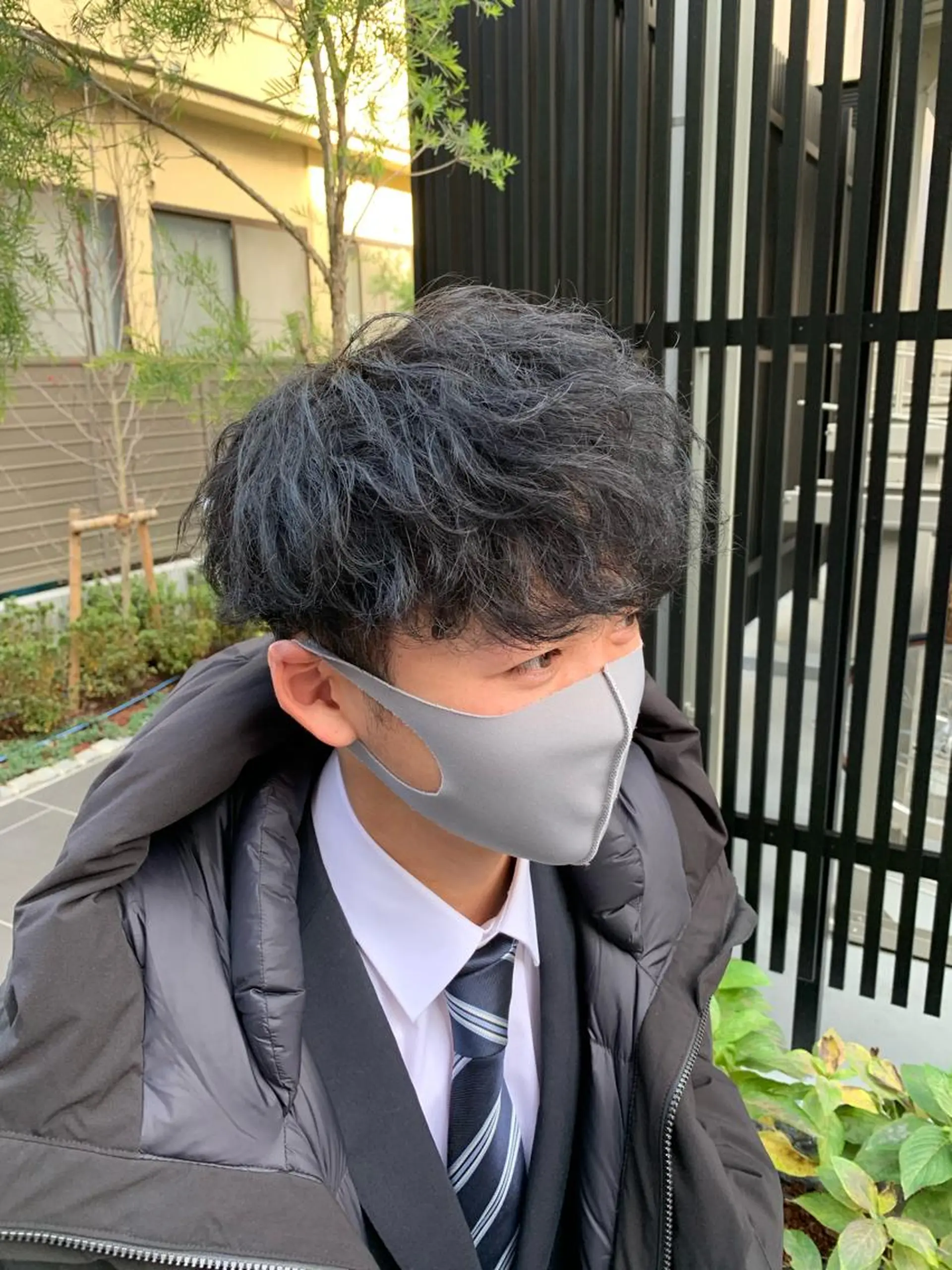 カラー ヘアアレンジ メンズ beautism clock所属・韓国風🇰🇷うる艶 レイヤー/海青🫧のヘアスタイル