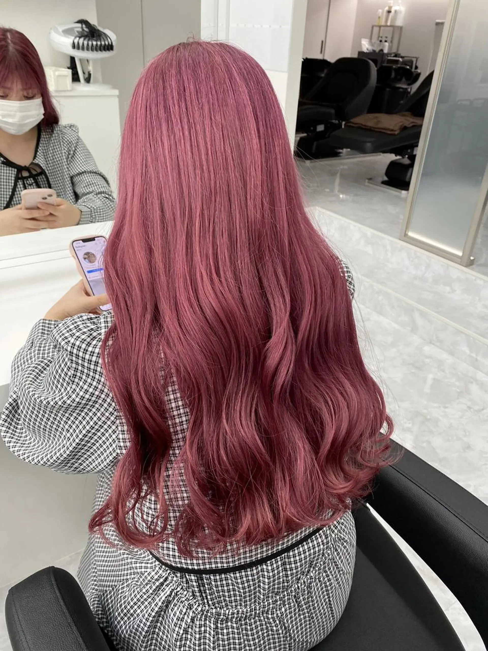 カラー ヘアアレンジ ロング 🪞SHE池袋 Official🪞のヘアスタイル