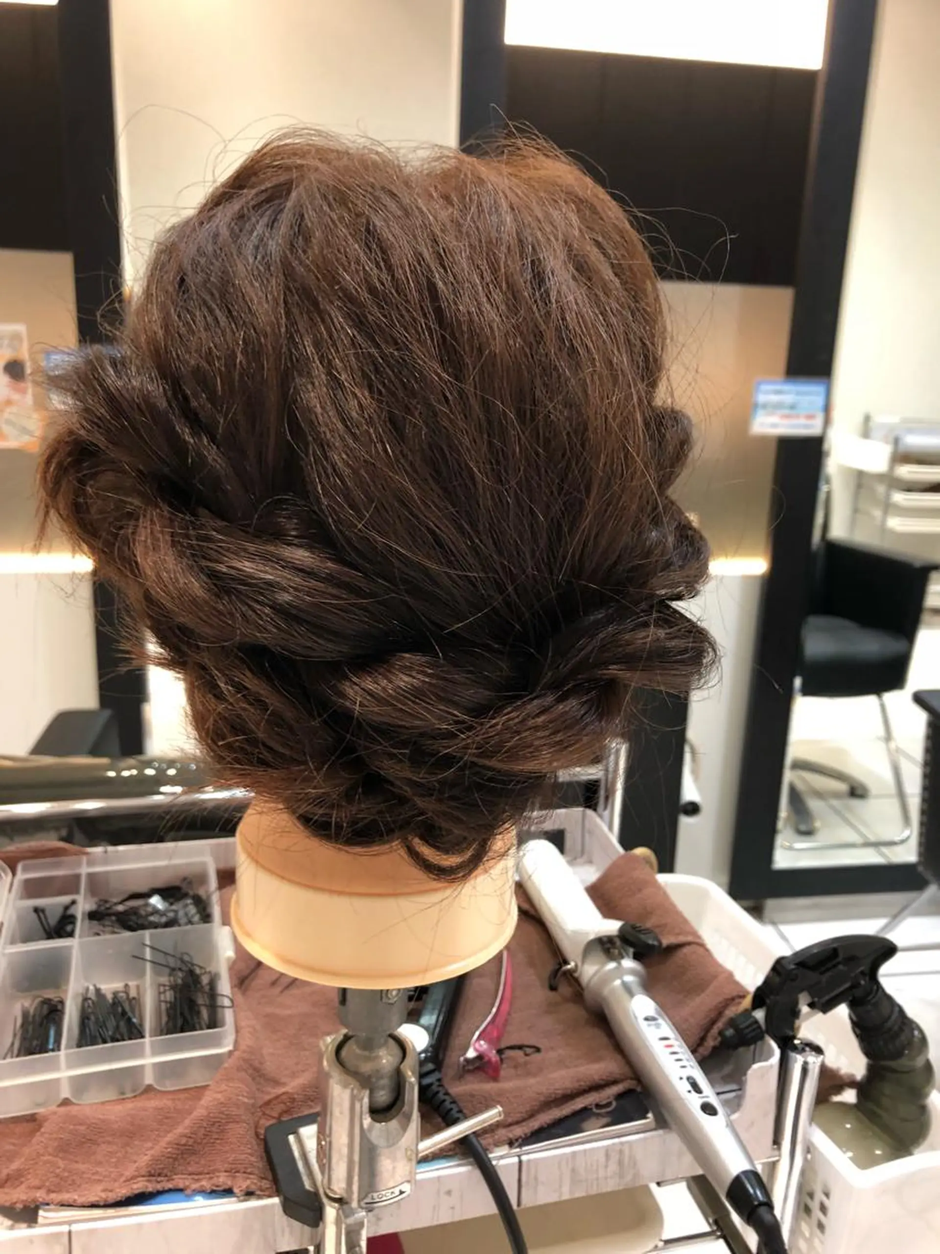 ヘアアレンジ GLROW haruhiのヘアスタイル