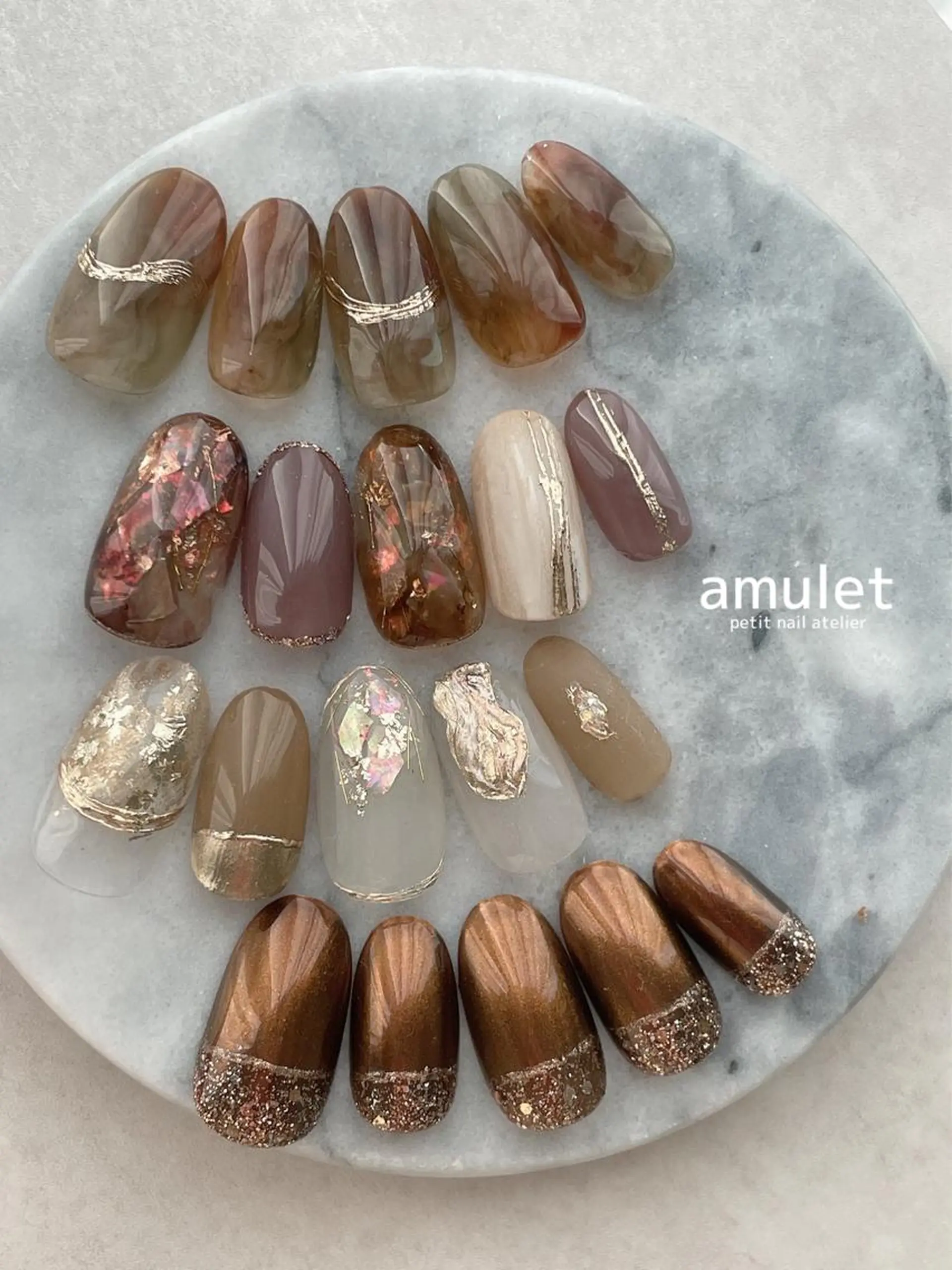 ネイル amulet TOMOMIのネイルデザイン