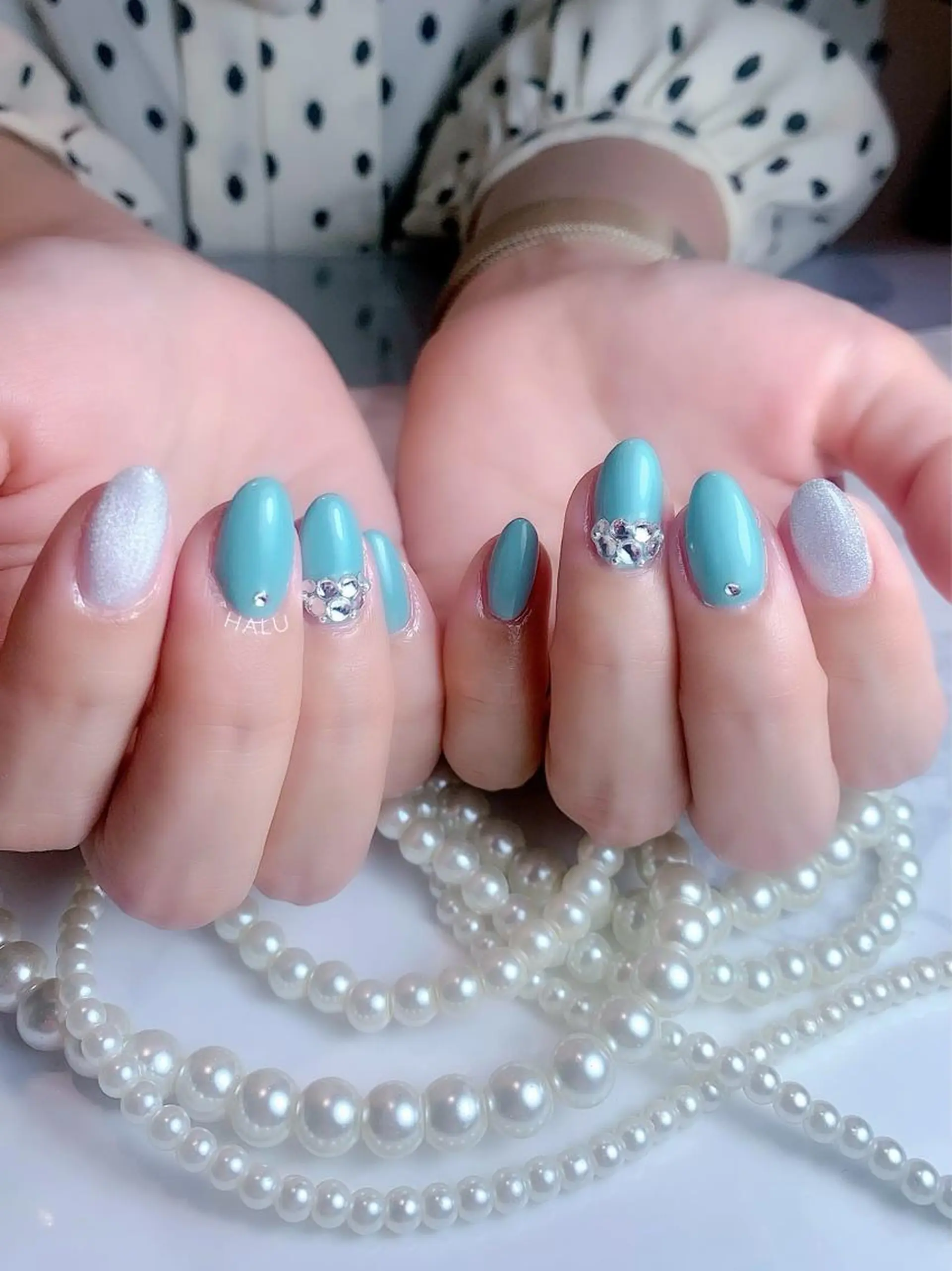 ネイル キラキラネイル HALU ハルのネイルデザイン