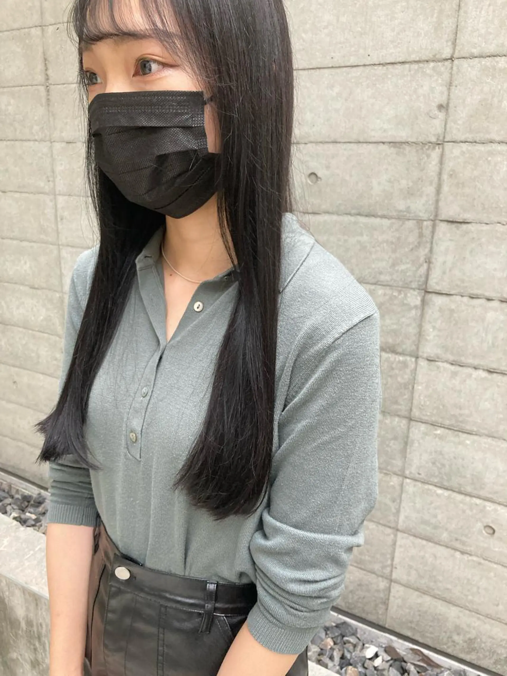 ロング カット ヘアカラー トリートメント ✨色持ちの良い艶 カラー✨蟹江真世のヘアスタイル