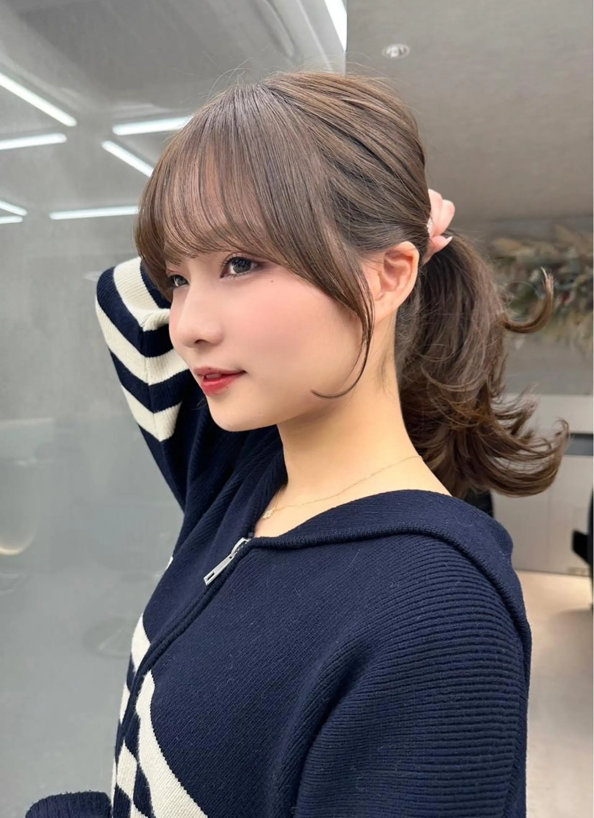 ロング カット ✨髪質改善特化✨副 店長椎葉信乃介のヘアスタイル