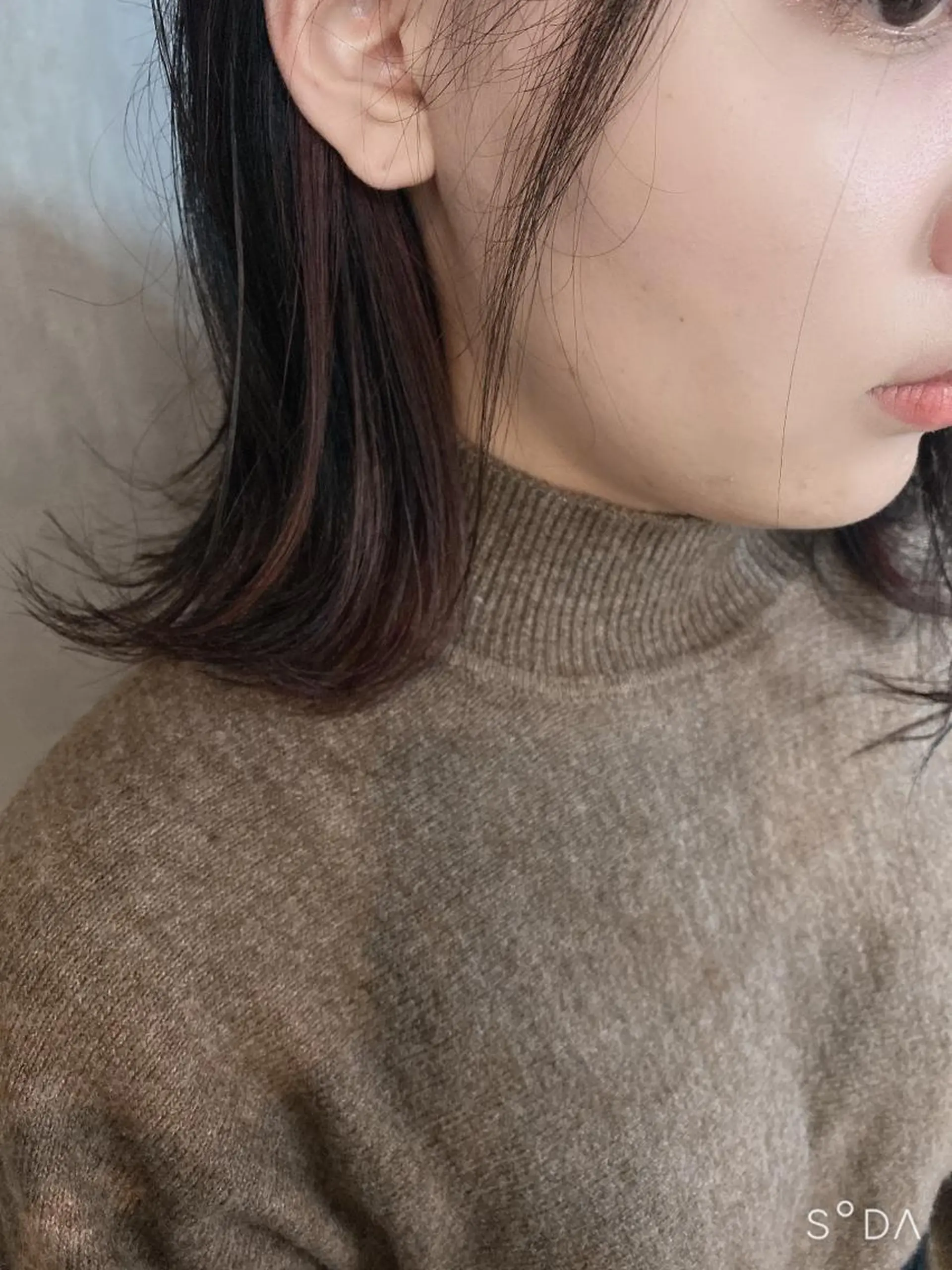 ショート カラー ヘアアレンジ ボブ 外ハネヘア stylist/蛯谷 珠里のヘアスタイル