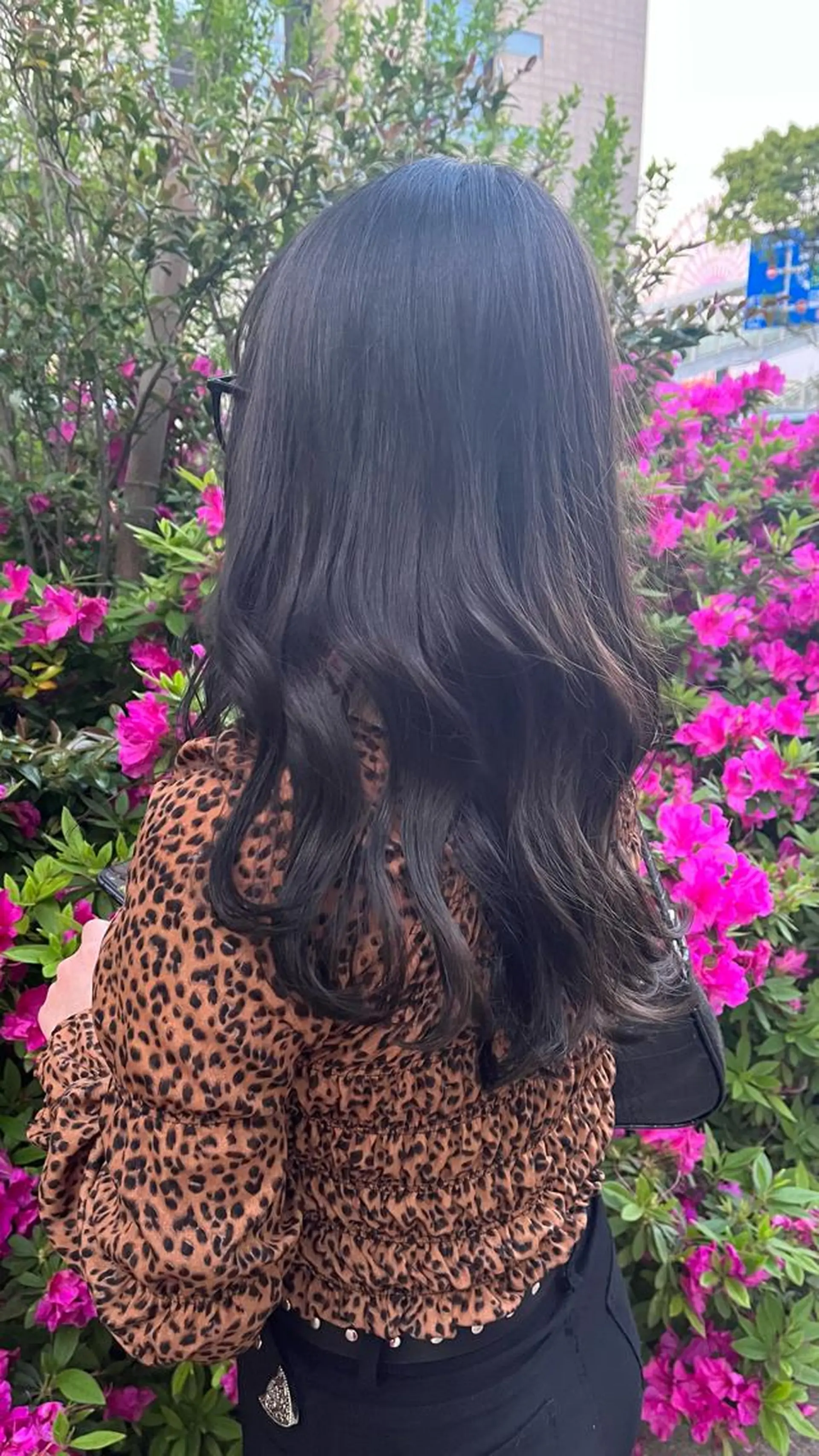 ロング カラー mai🤍縮毛酸性ス トレート/アイリストのヘアスタイル