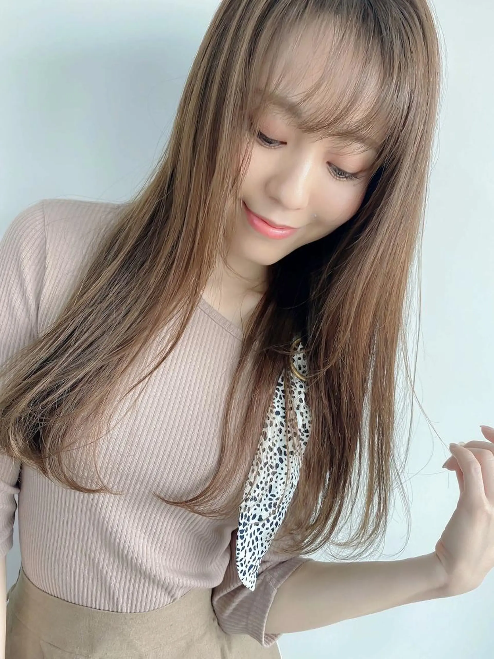 ロング カラー トリートメント カット 縮毛矯正 トリートメント ⭐️迫田 ゆう⭐️のヘアスタイル