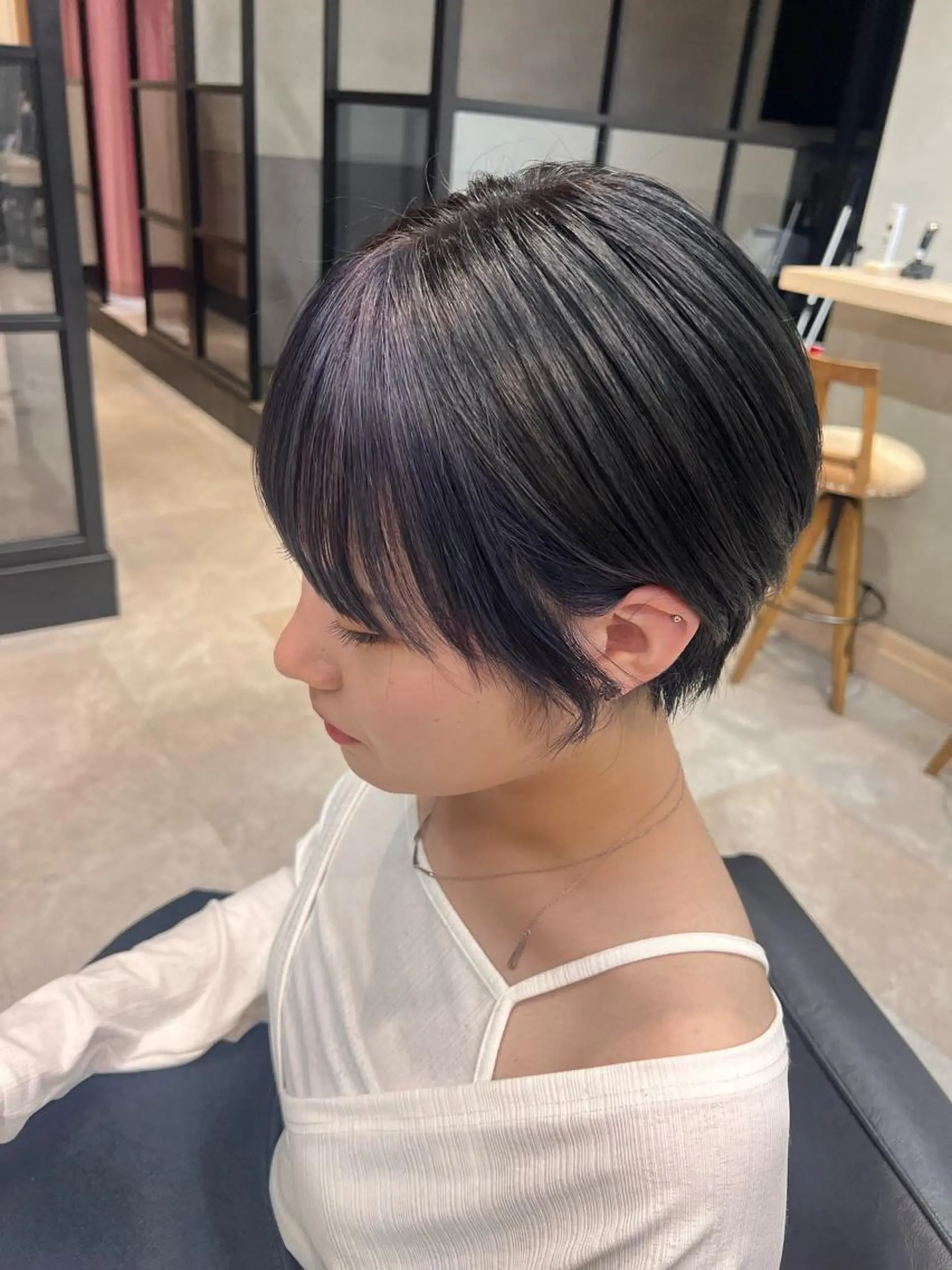 ショート 髪質改善/ブリーチ ツヤ髪/shiinaのヘアスタイル