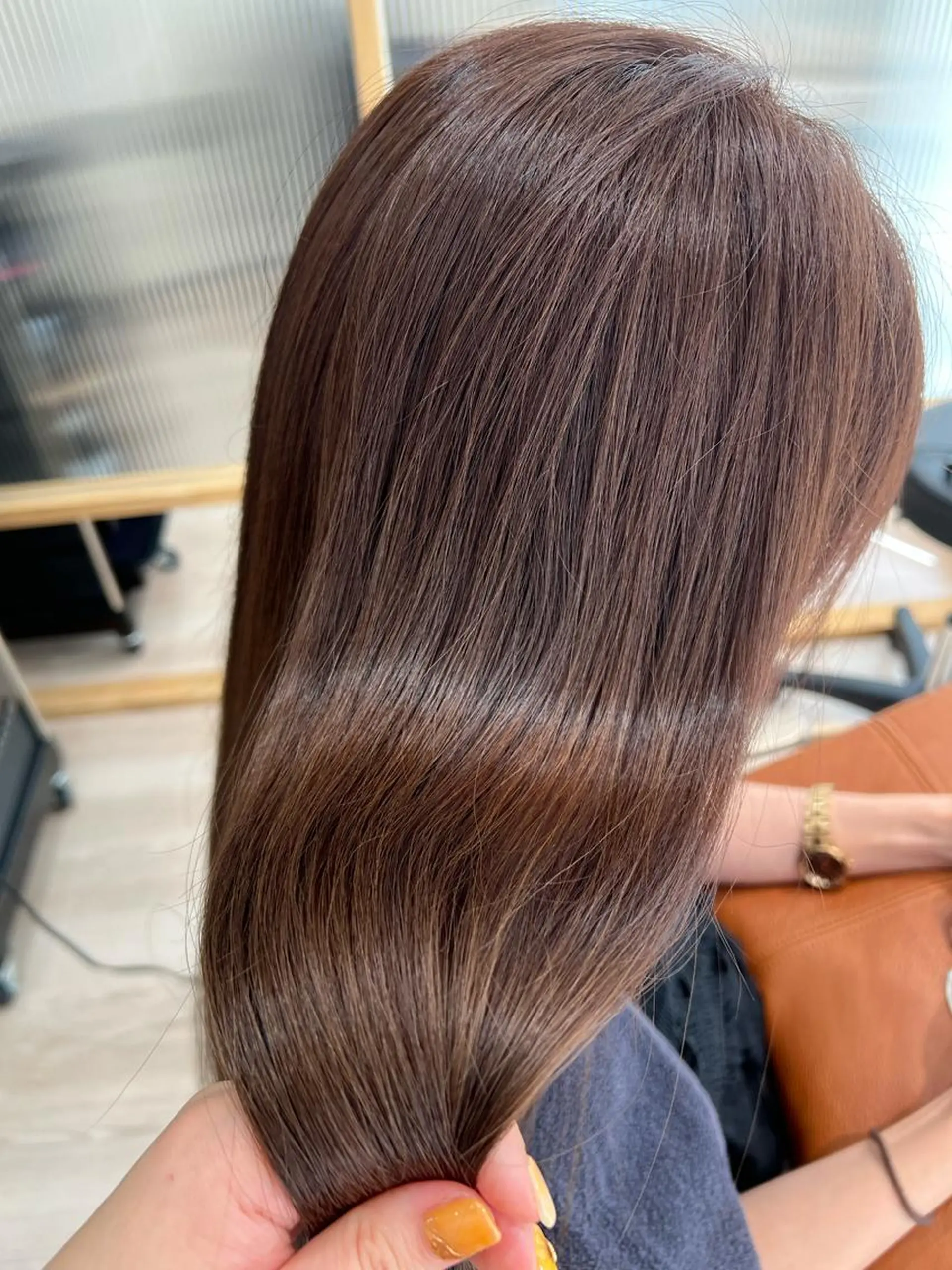 ロング カラー ベージュカラー 透明感カラー カット ヘアカラー トリートメント ✨🌿大人可愛い愛さ れhair🌿✨松本のヘアスタイル