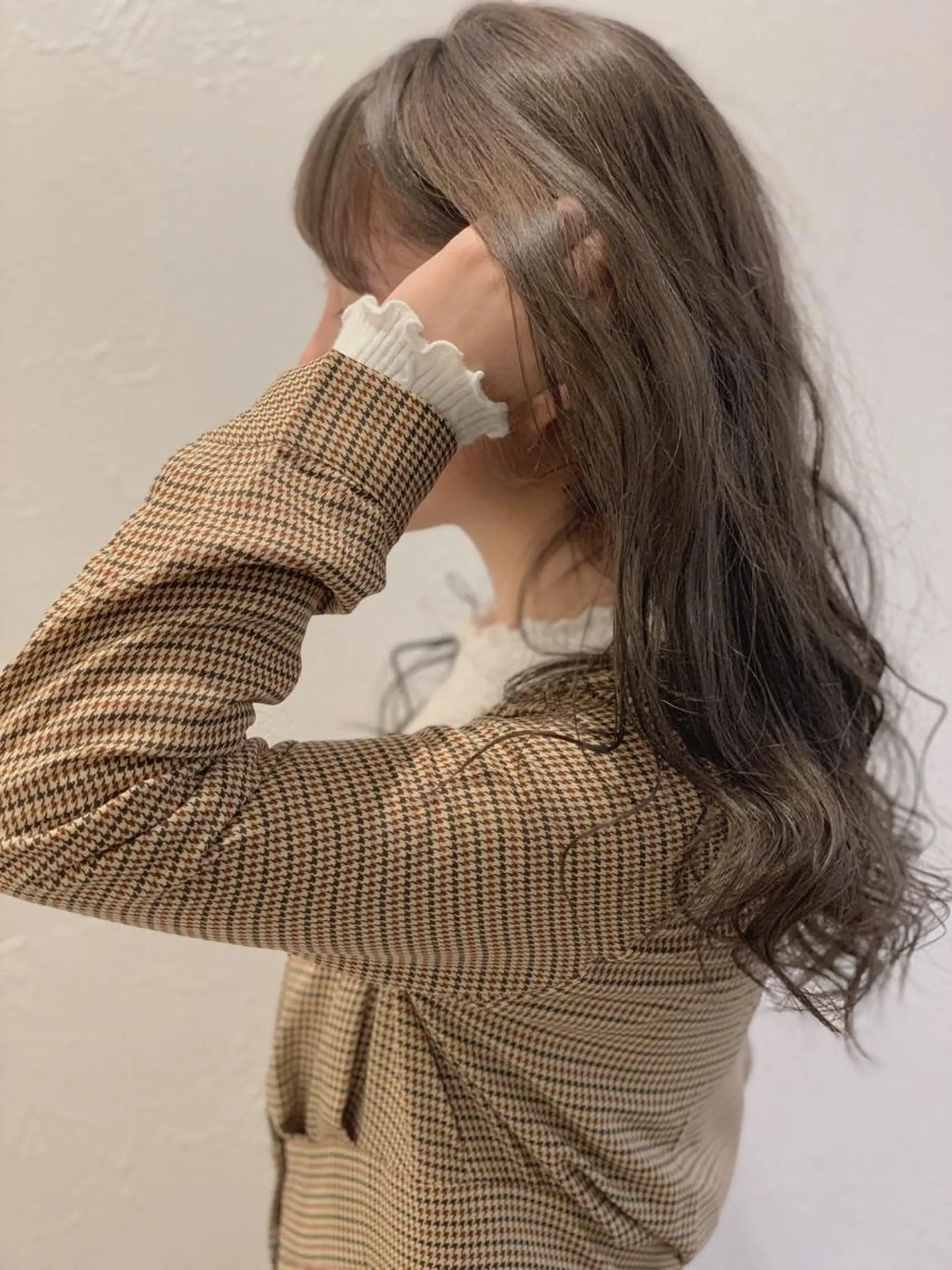 ロング カラー アッシュ アッシュグレー ヘアカラー m ā l o.🌷 サカモトマイコのヘアスタイル