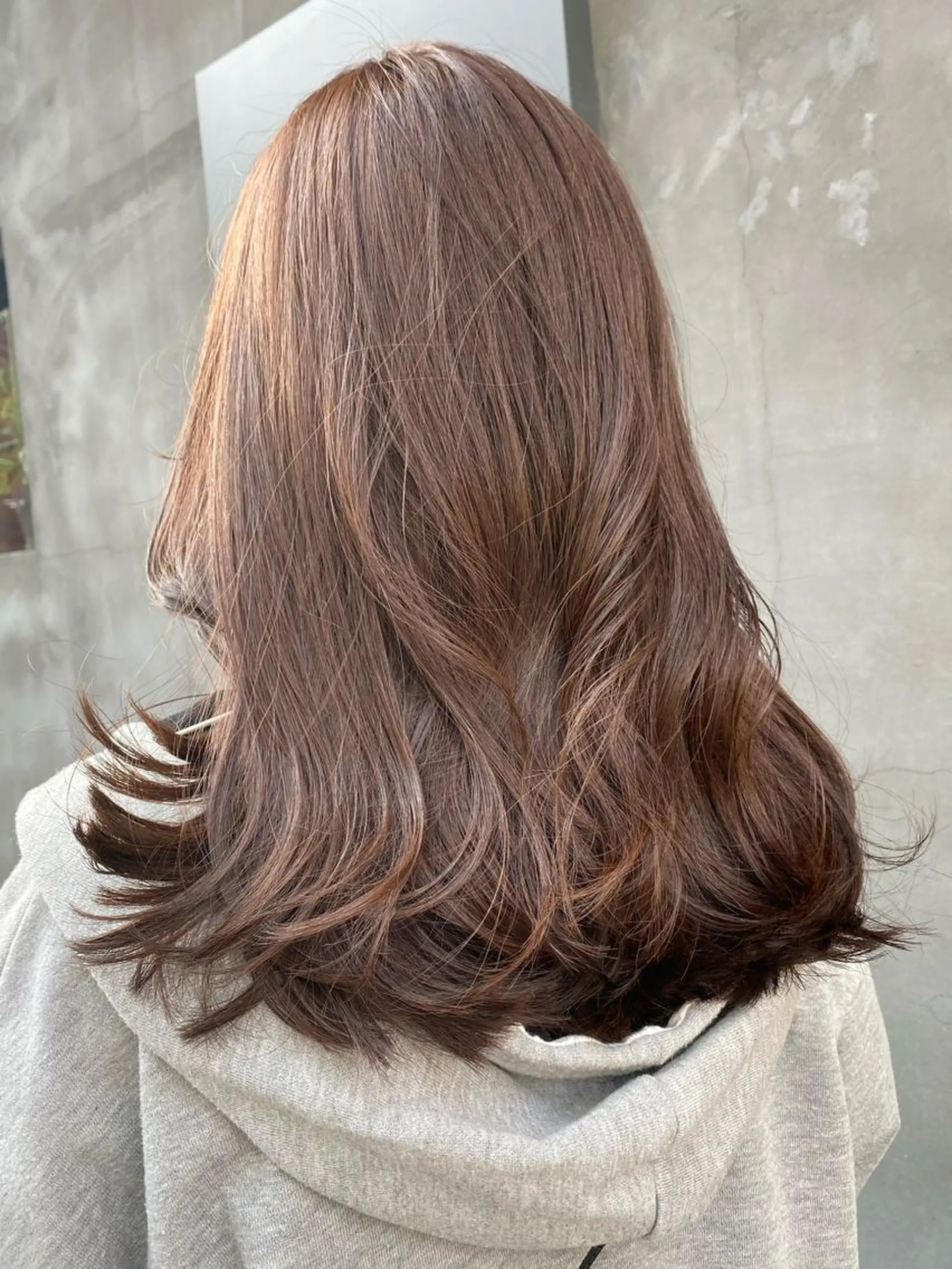 ロング カット ヘアカラー SALOWIN梅田茶屋町Suite店所属・韓国美容室出身 🌹Sana/梅田のヘアスタイル